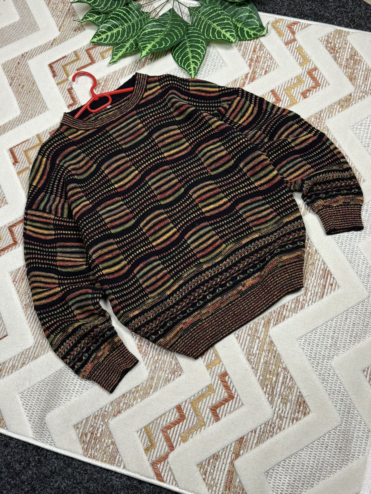 Coogi Sweater Y2K Style Coggi Multicolour Rare Vintage Size US L / EU 52-54 / 3 - 15 Thumbnail