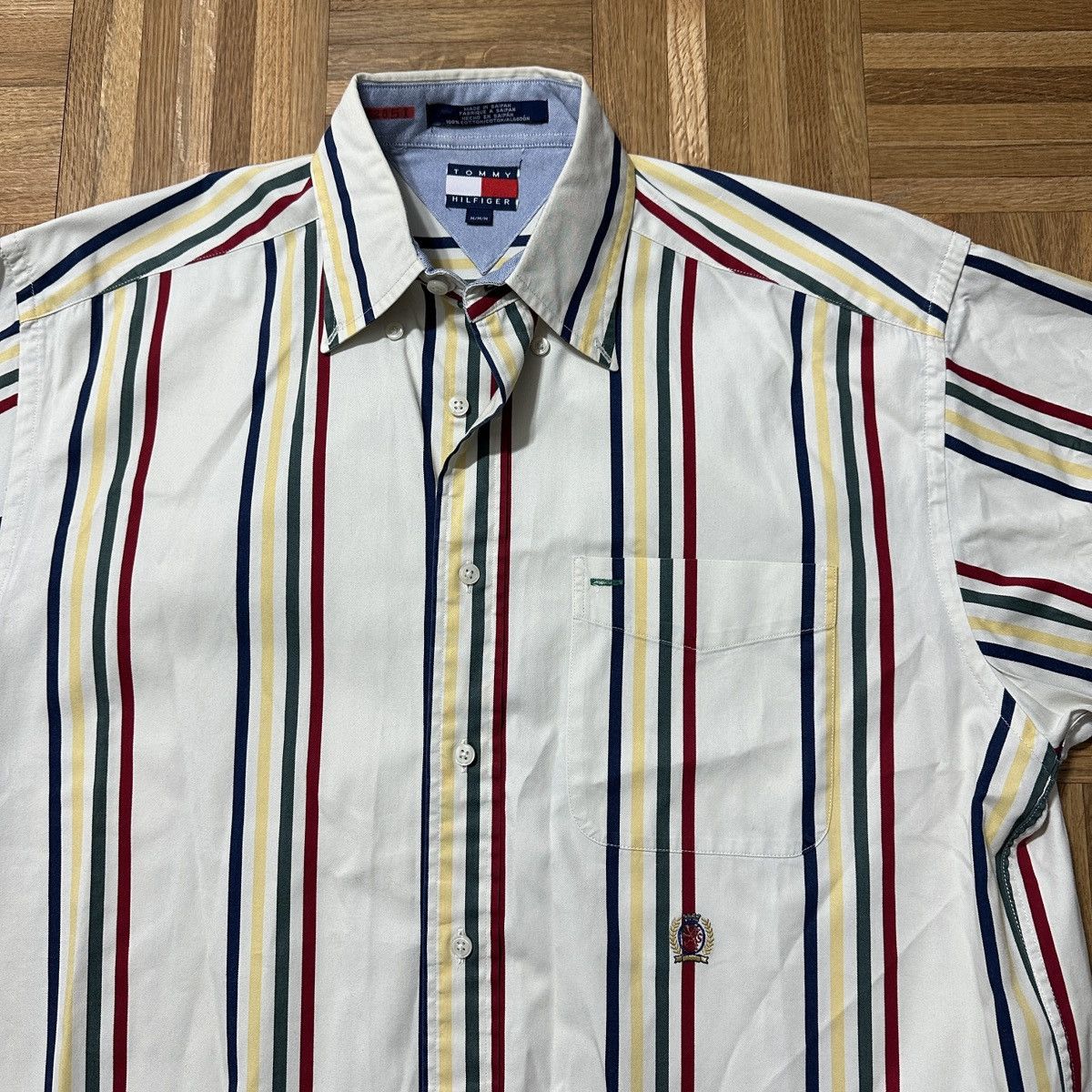 Tommy Hilfiger Vintage Tommy Hilfiger striped shirt Size US M / EU 48-50 / 2 - 3 Thumbnail