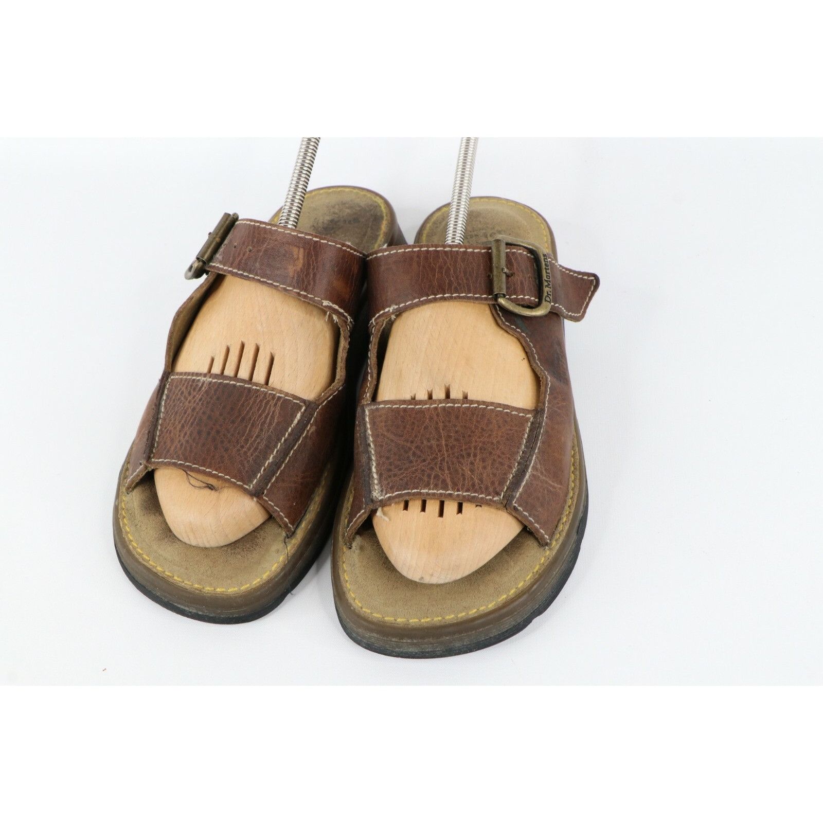 Dr. Martens × Vintage Vintage Dr Martens Chunky Platform Leather Sandals Size US 8 / IT 38 - 2 Thumbnail
