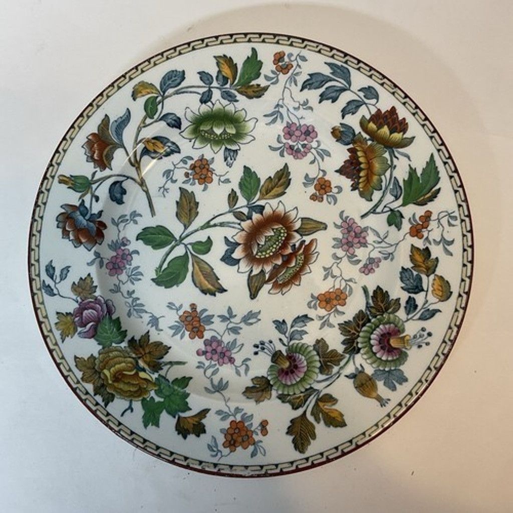 Vivienne Westwood VTG Wedgwood Tonquin Polychrome Floral Early Antique Plate Size ONE SIZE - 13 Thumbnail