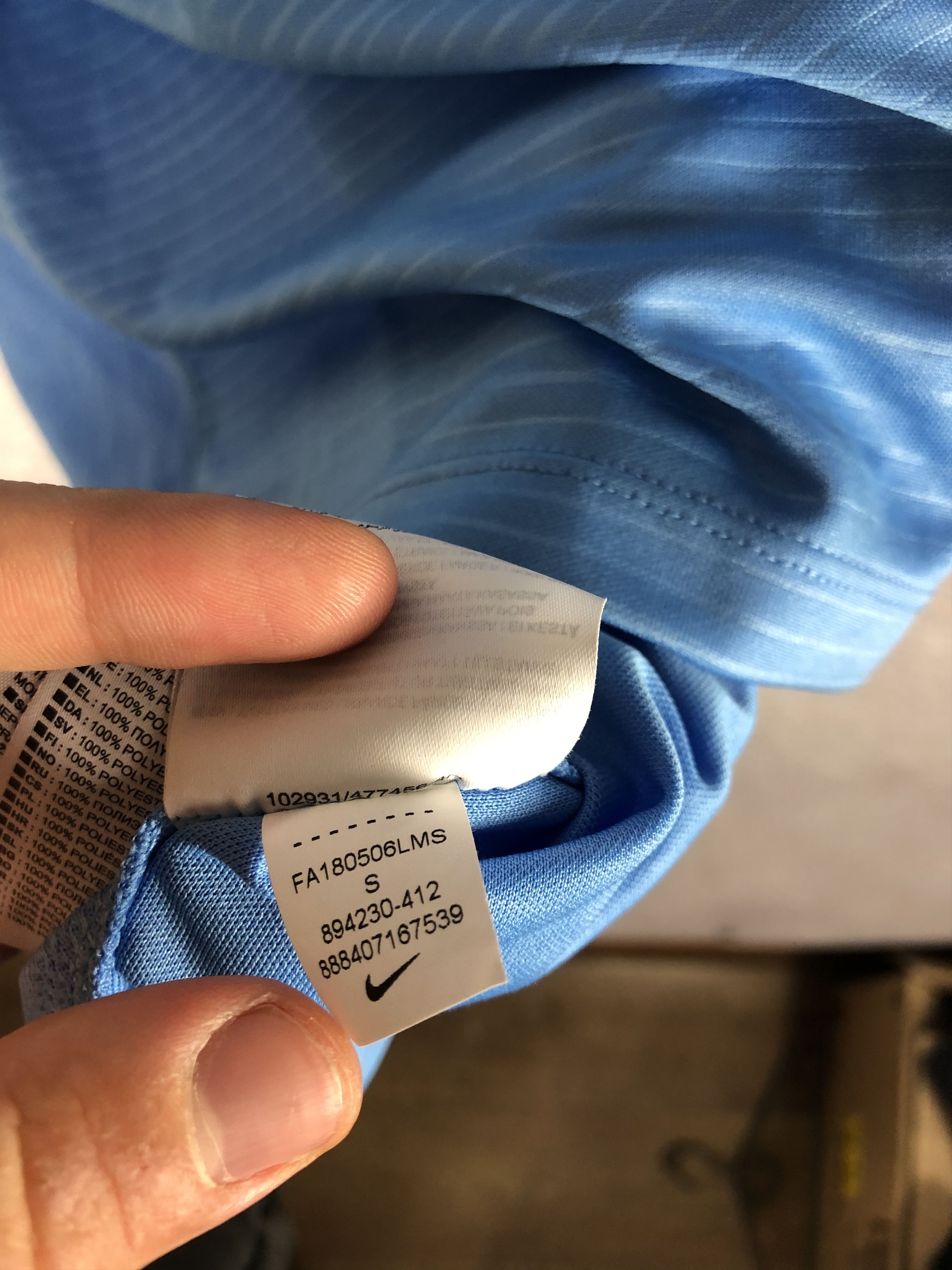 Nike Rare! Nike FC Paris Soccer Home Jersey Football Shirt Size US S / EU 44-46 / 1 - 8 Thumbnail