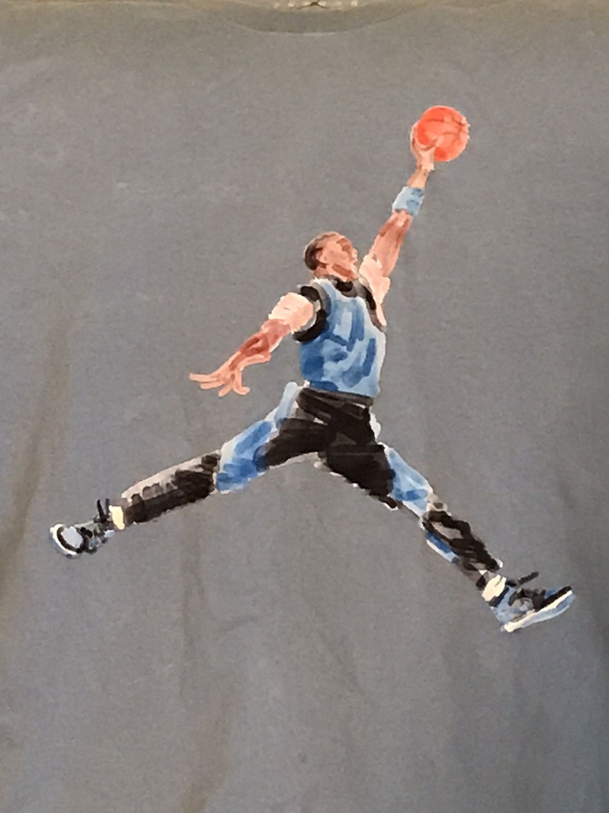 Jordan Brand Air Jordan UNC Jumpman Tee Size XL Size US XL / EU 56 / 4 - 3 Thumbnail