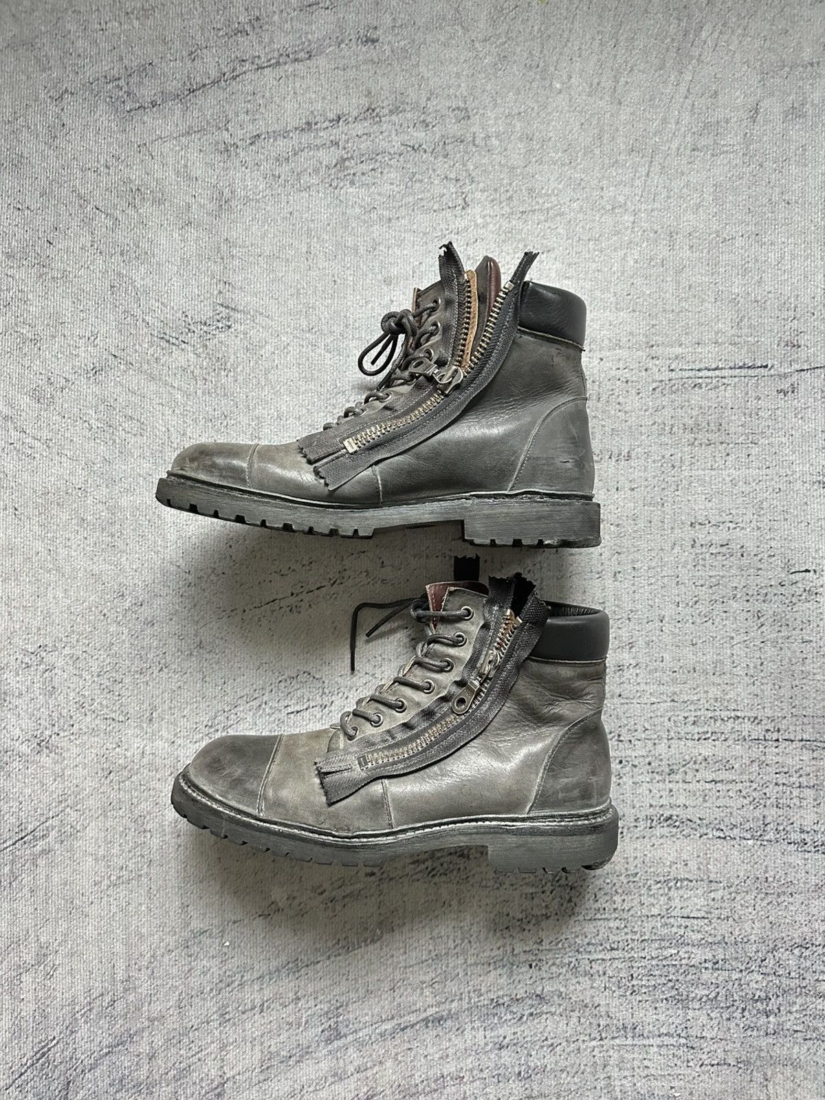 Vintage Hawkins Double Zipper Boots Size US 9 / EU 42 - 2 Thumbnail