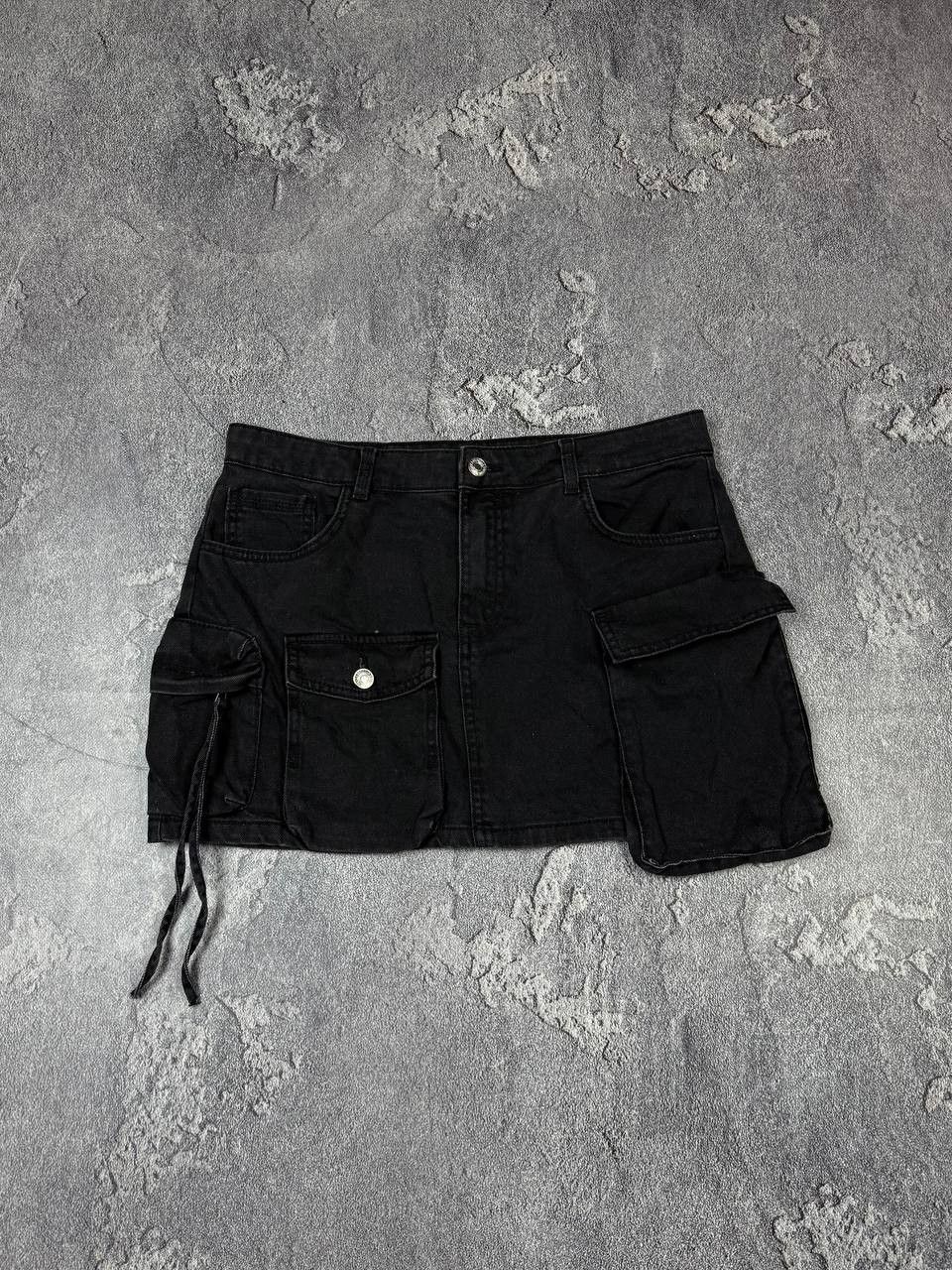 Beauty Beast Y2K Mini Skirt Multi Pocket Cargo Sexy Skirt 2000s Size 30" / US 8 / IT 44 - 1 Thumbnail