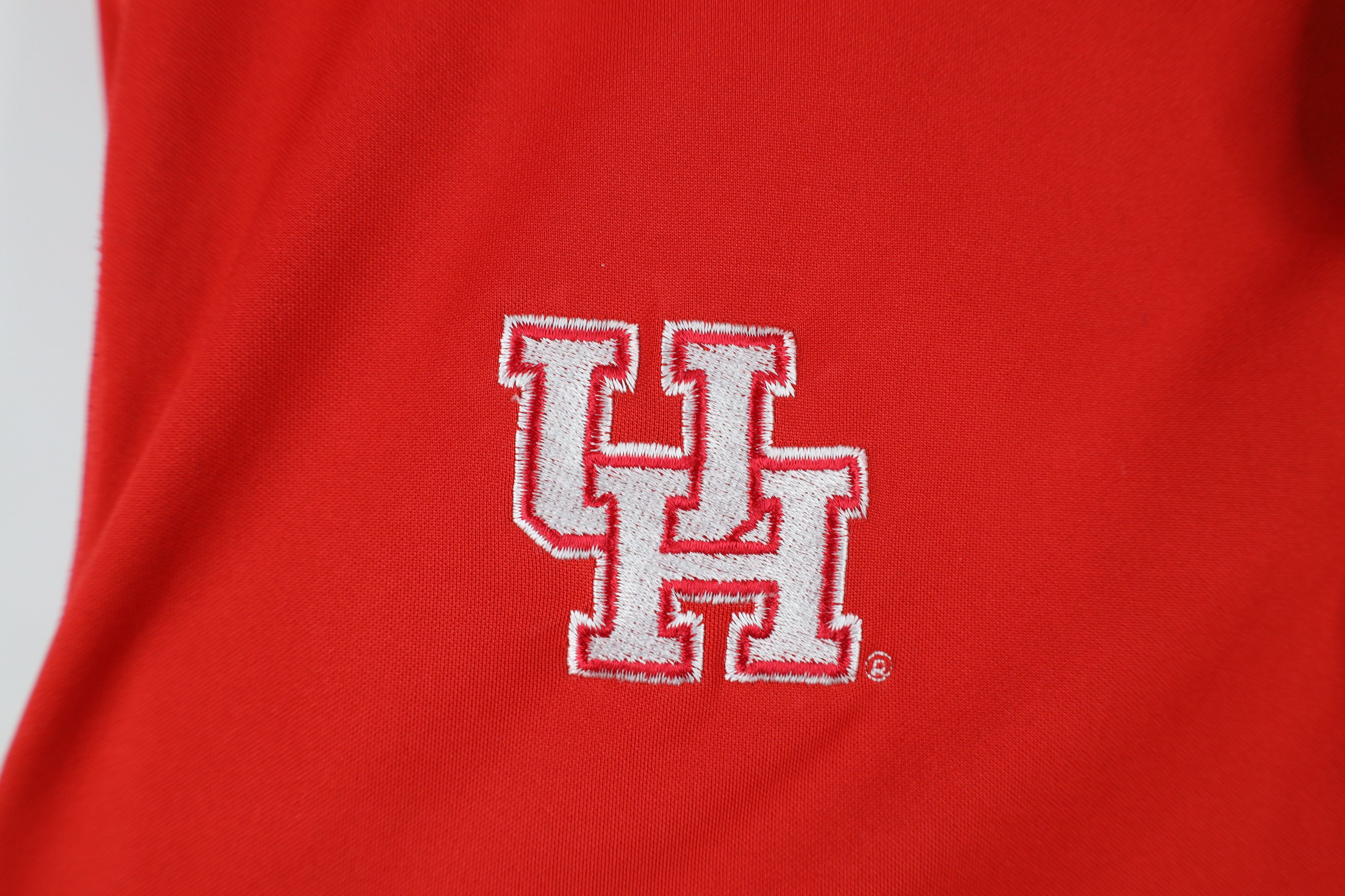 Nike × Vintage Nike Golf University of Houston Short Sleeve Collared Shirt Size US XL / EU 56 / 4 - 5 Thumbnail
