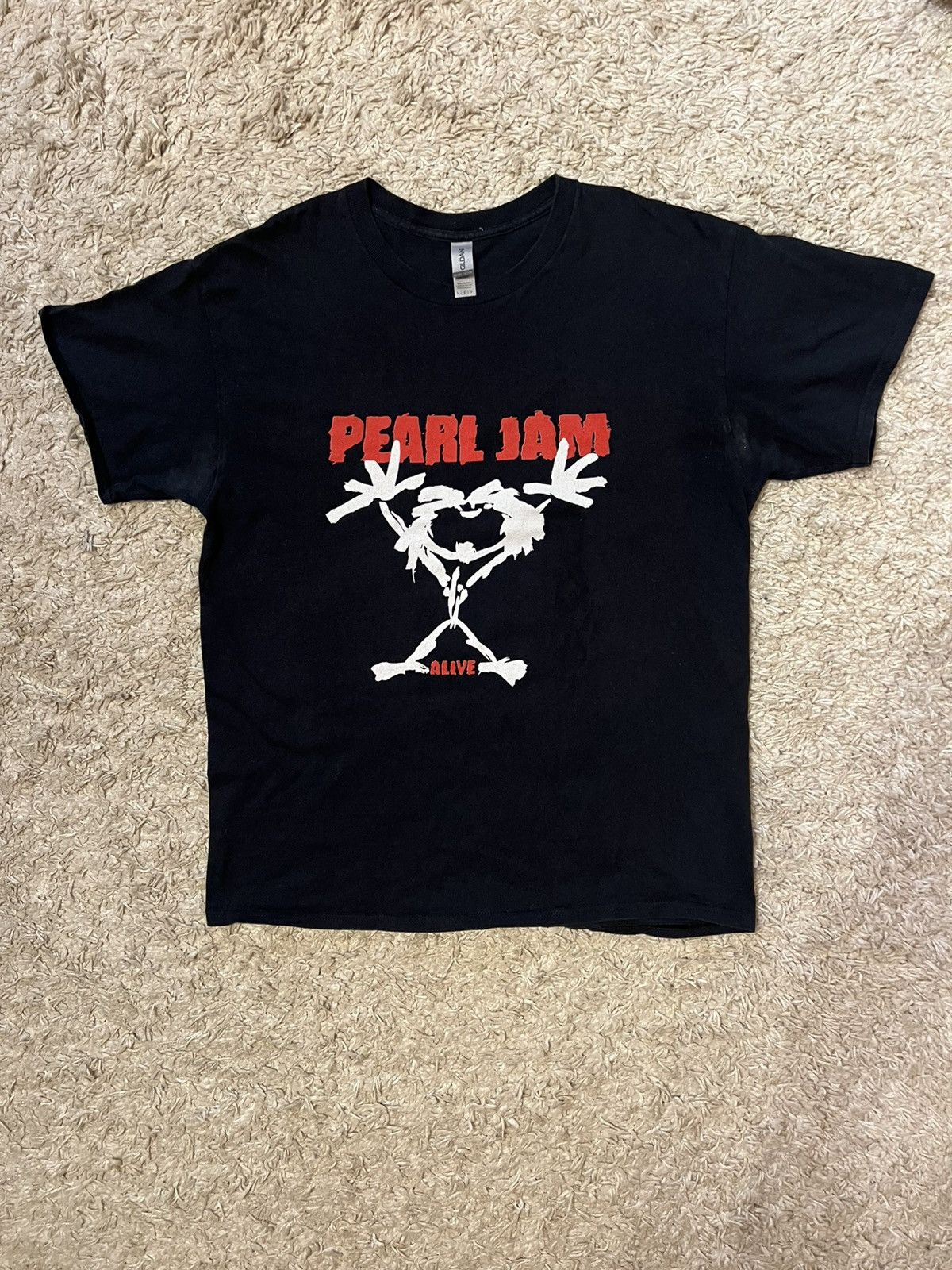 Band Tees Pearl Jam vintage band tee ALIVE album rare y2k Size US L / EU 52-54 / 3 - 1 Thumbnail