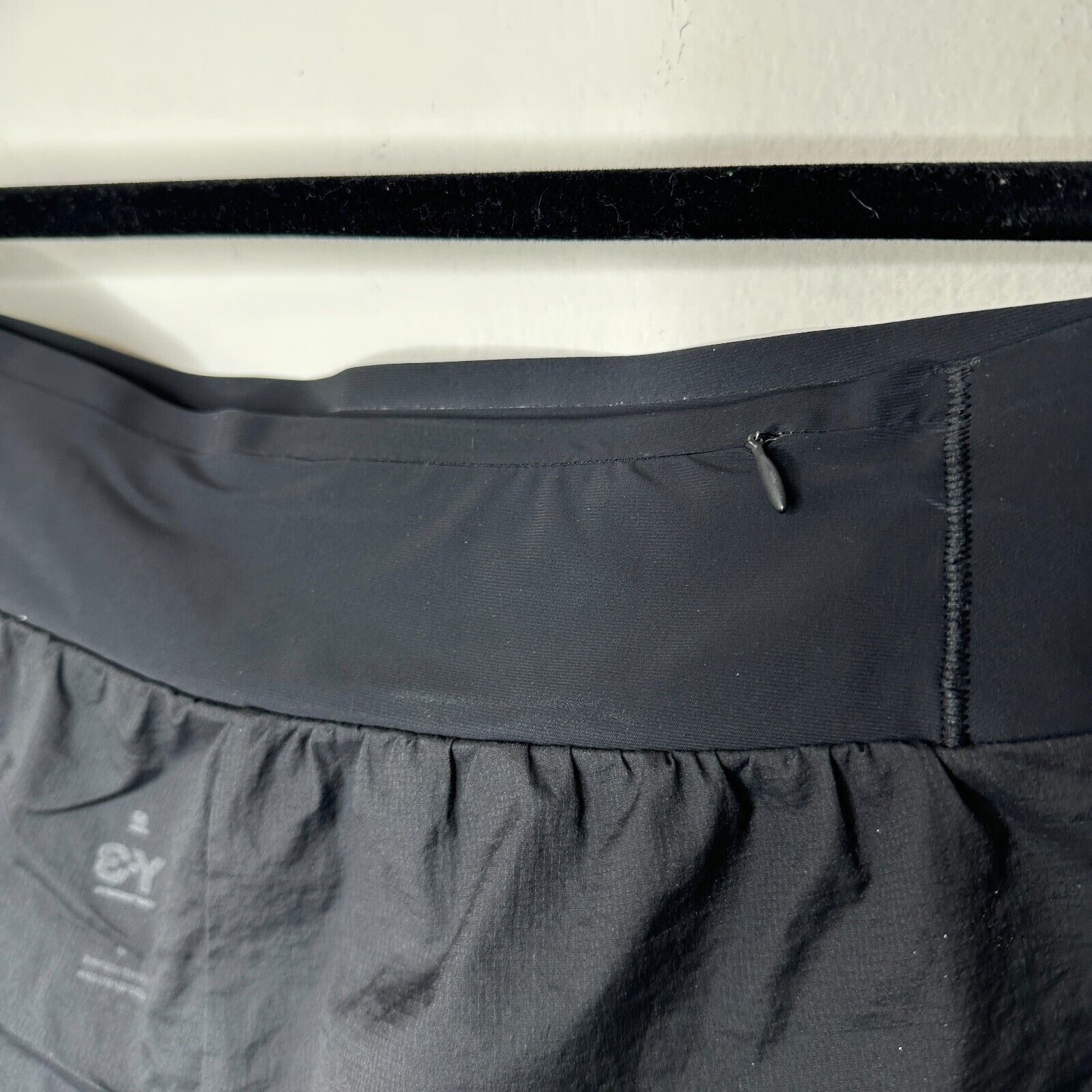Adidas Adidas Y-3 Sport Spring Sheer Black Wide Band Tech Shorts S Size 24" / US 00 / IT 34 - 8 Thumbnail