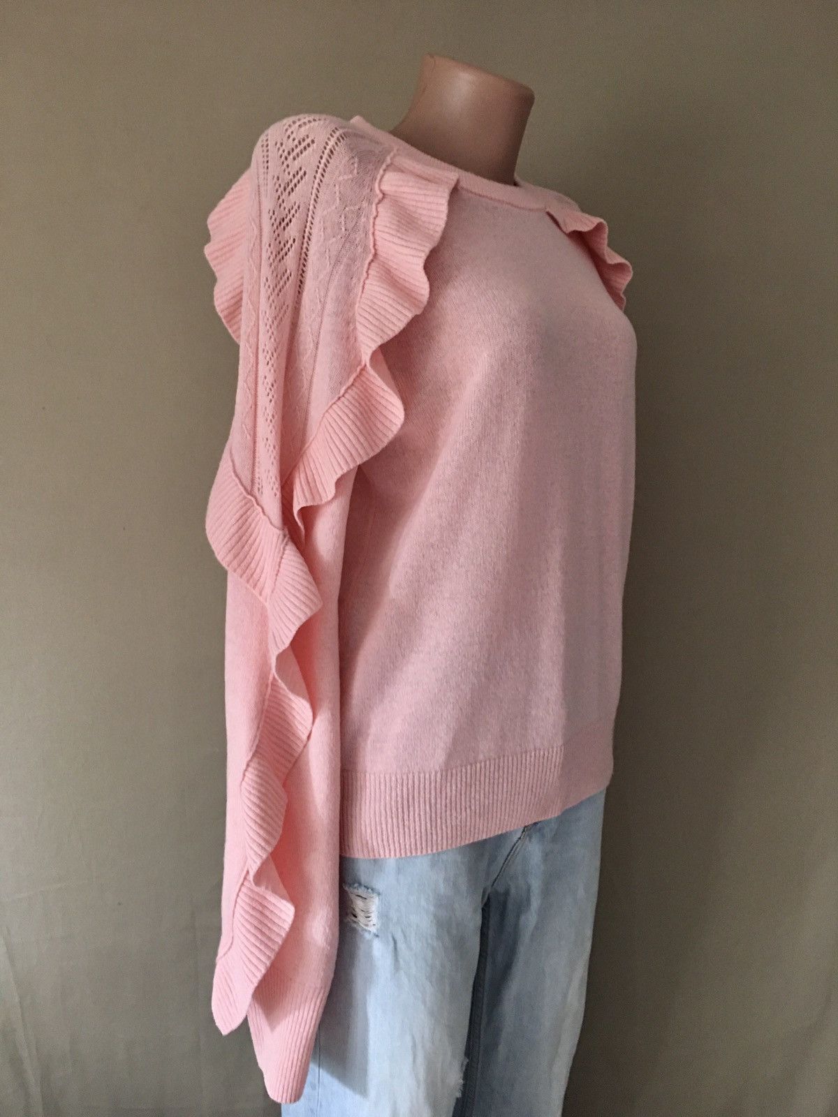 Other Donna Ida Devil's In The Detail Pink Cashmere Sweater M Size M / US 6-8 / IT 42-44 - 6 Thumbnail