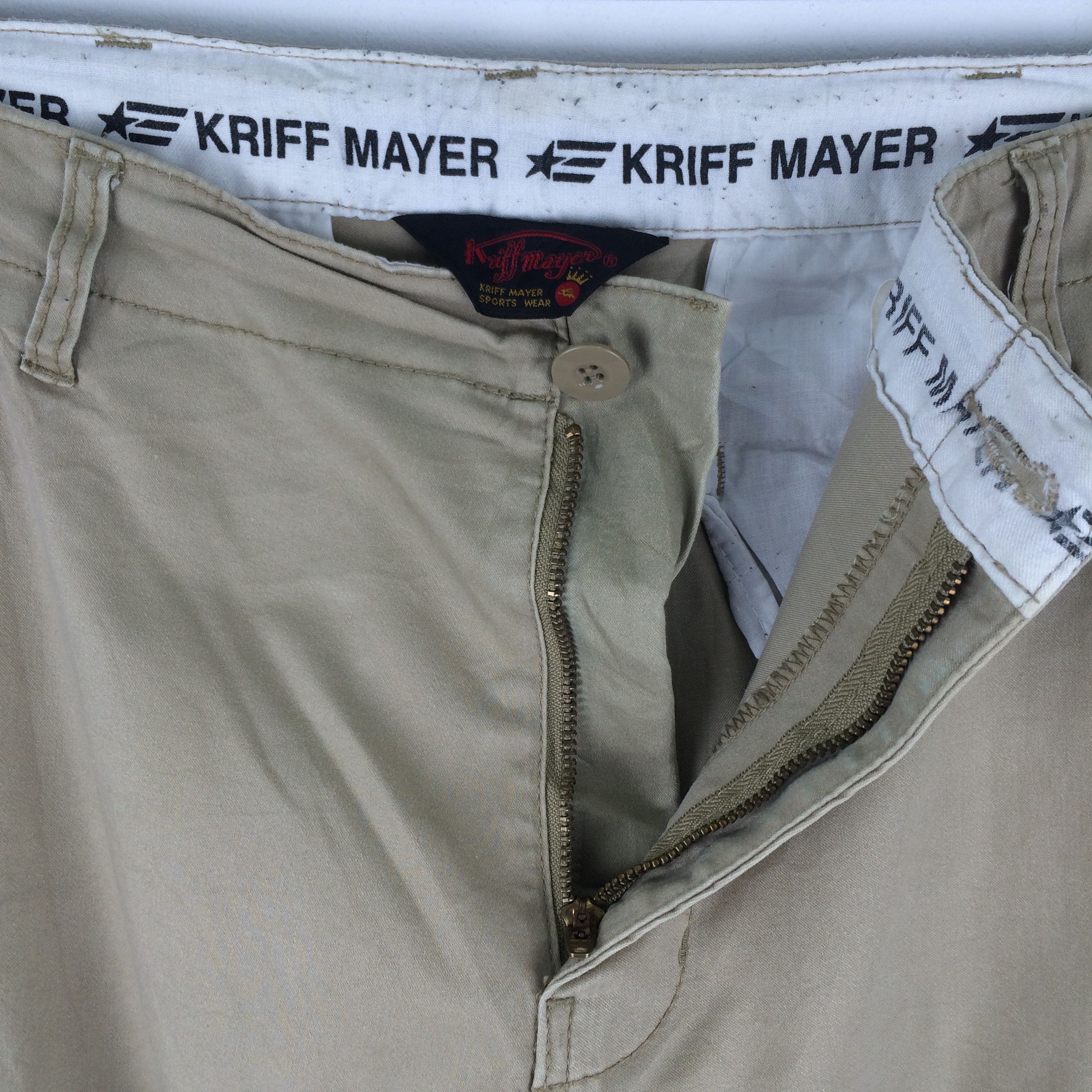 Japanese Brand X137 JAPAN KRIFF MAYER CARGO TACTICAL MILITARY STYLE PANTS Size US 36 / EU 52 - 5 Thumbnail