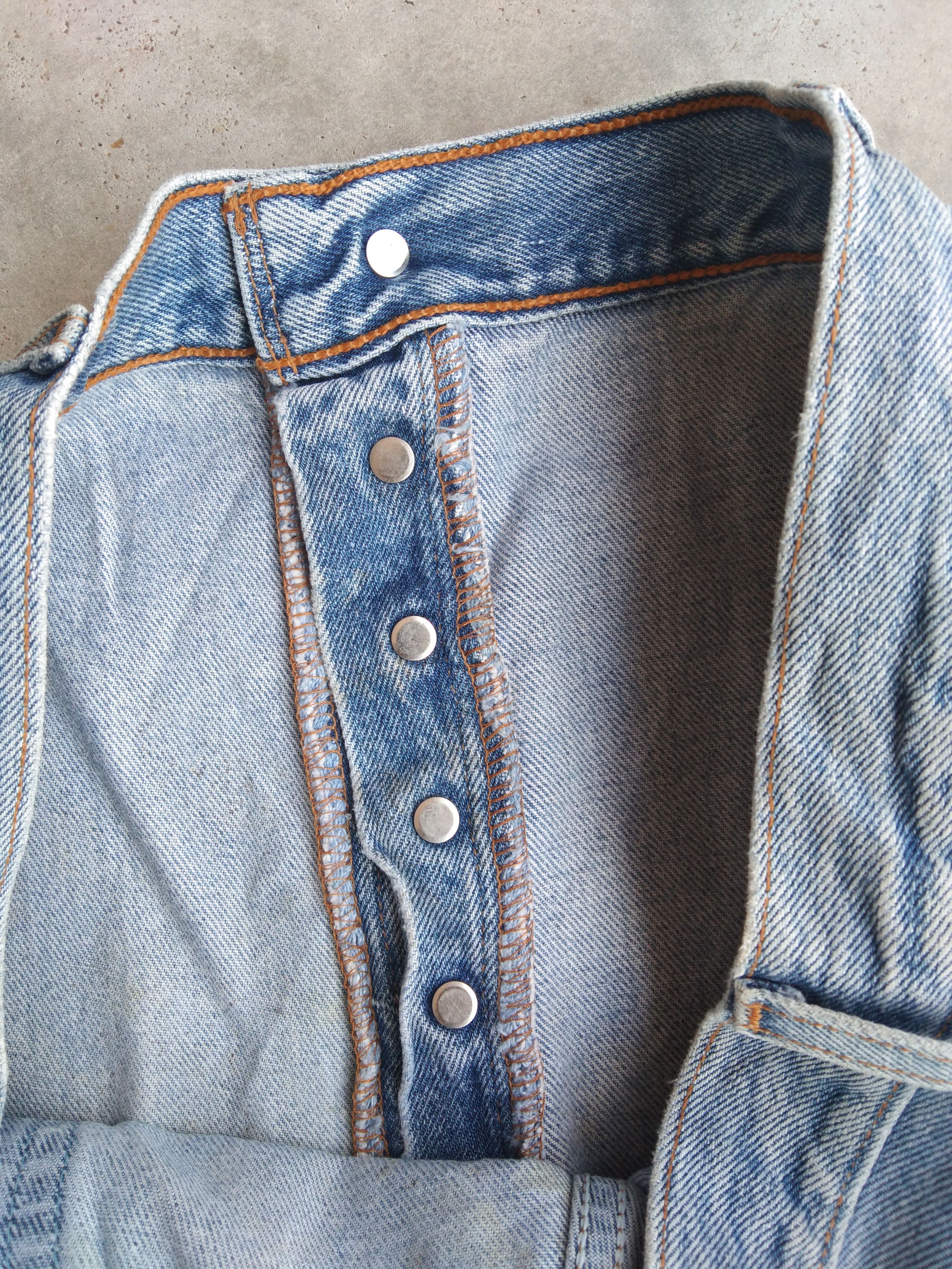 Levi's Vintage Levi's 501 x Anch Crash 90s Y2k Jeans 38x32 Size US 38 / EU 54 - 11 Thumbnail