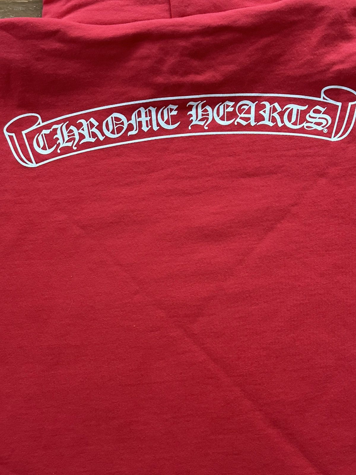 Chrome Hearts Chrome Hearts Red Scroll Hoodie Size US XXL / EU 58 / 5 - 3 Thumbnail