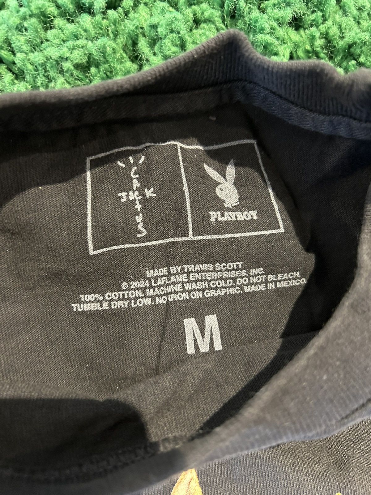 Playboy × Travis Scott Travis Scott Playboy Tee Black Size US M / EU 48-50 / 2 - 4 Thumbnail