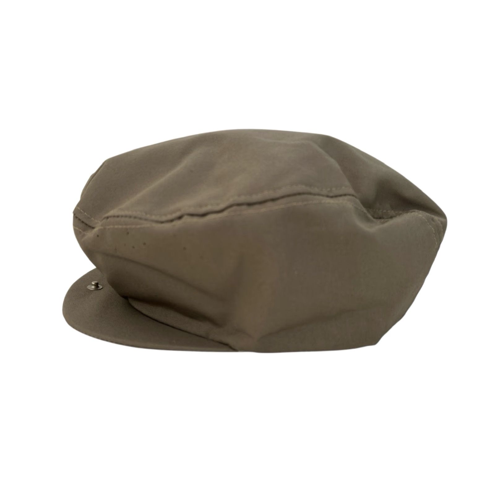 Vintage VINTAGE cabbie drivers flat cap hat Men M Brown 90s deadstock NWOT made in USA cap Size ONE SIZE - 4 Thumbnail