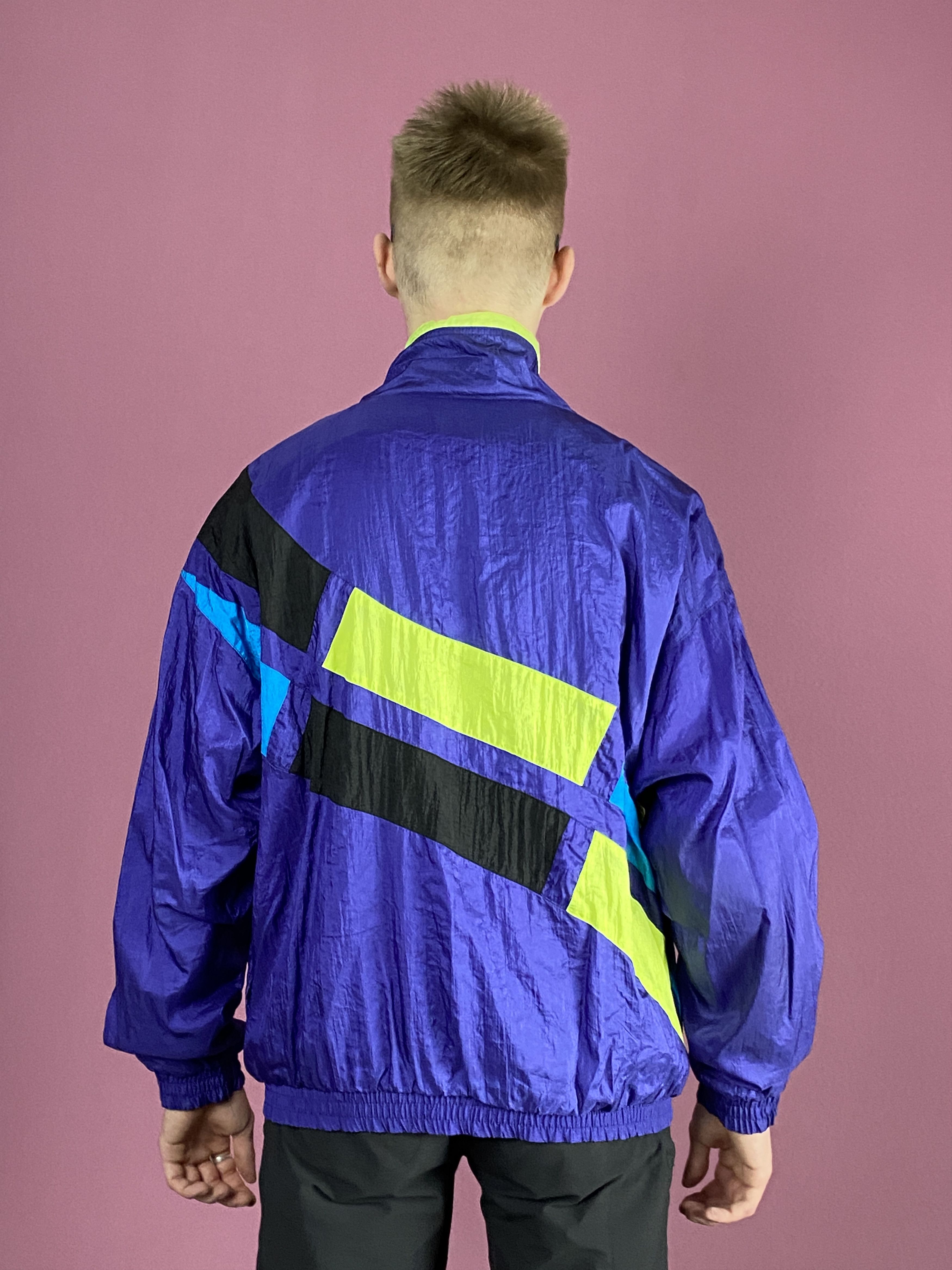 Puma × Vintage 80s Puma Vintage Men's Windbreaker Jacket - M Sport Jacket Size US M / EU 48-50 / 2 - 3 Thumbnail