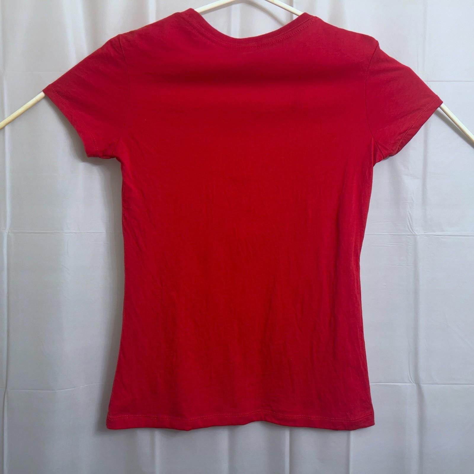 Designer Fireball Cinnamon Whisky T-Shirt Women's Large L Red w/ Logo Size L / US 10 / IT 46 - 3 Thumbnail