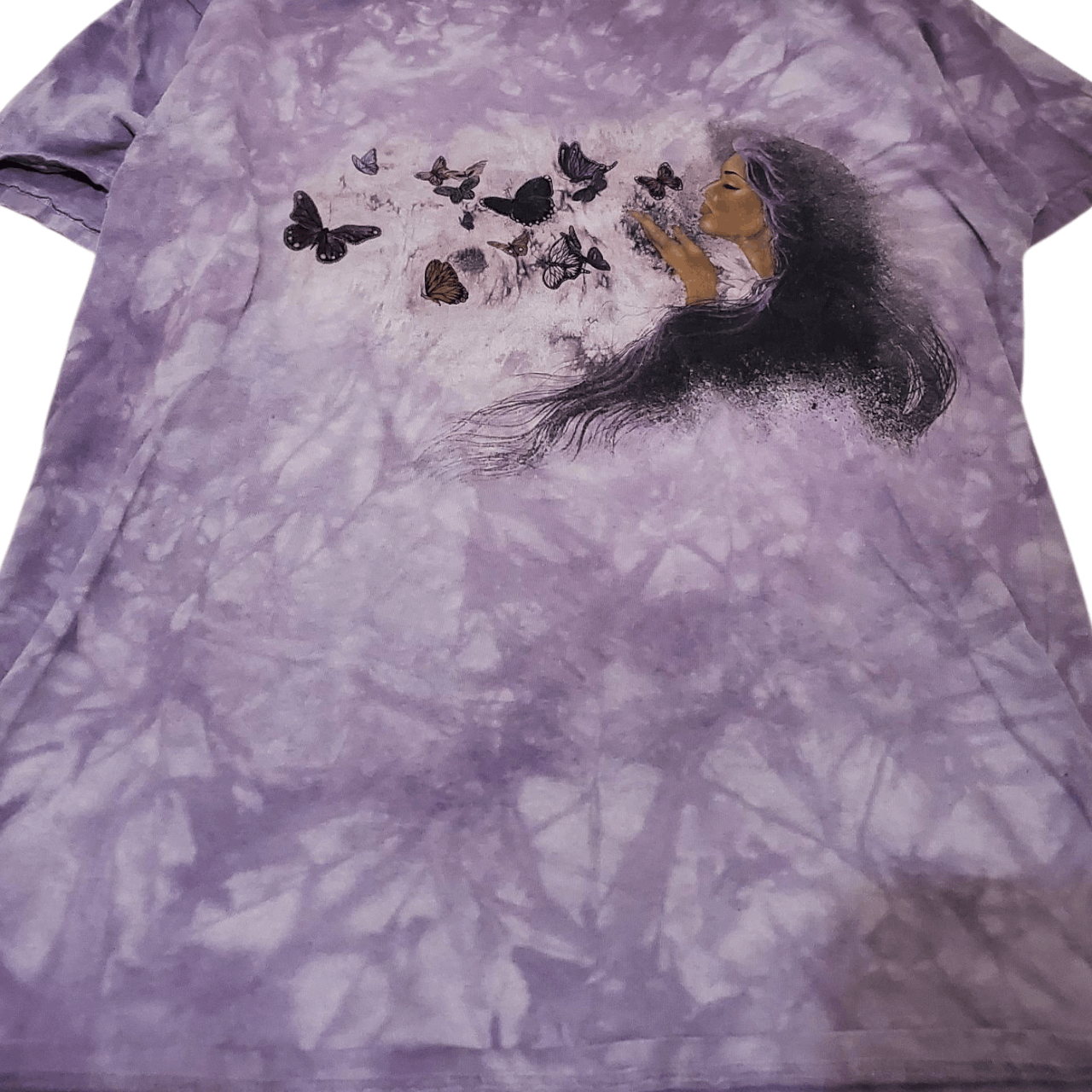 Vintage The Mountain Fairy Tie-Dye T-Shirt Size M / US 6-8 / IT 42-44 - 2 Thumbnail