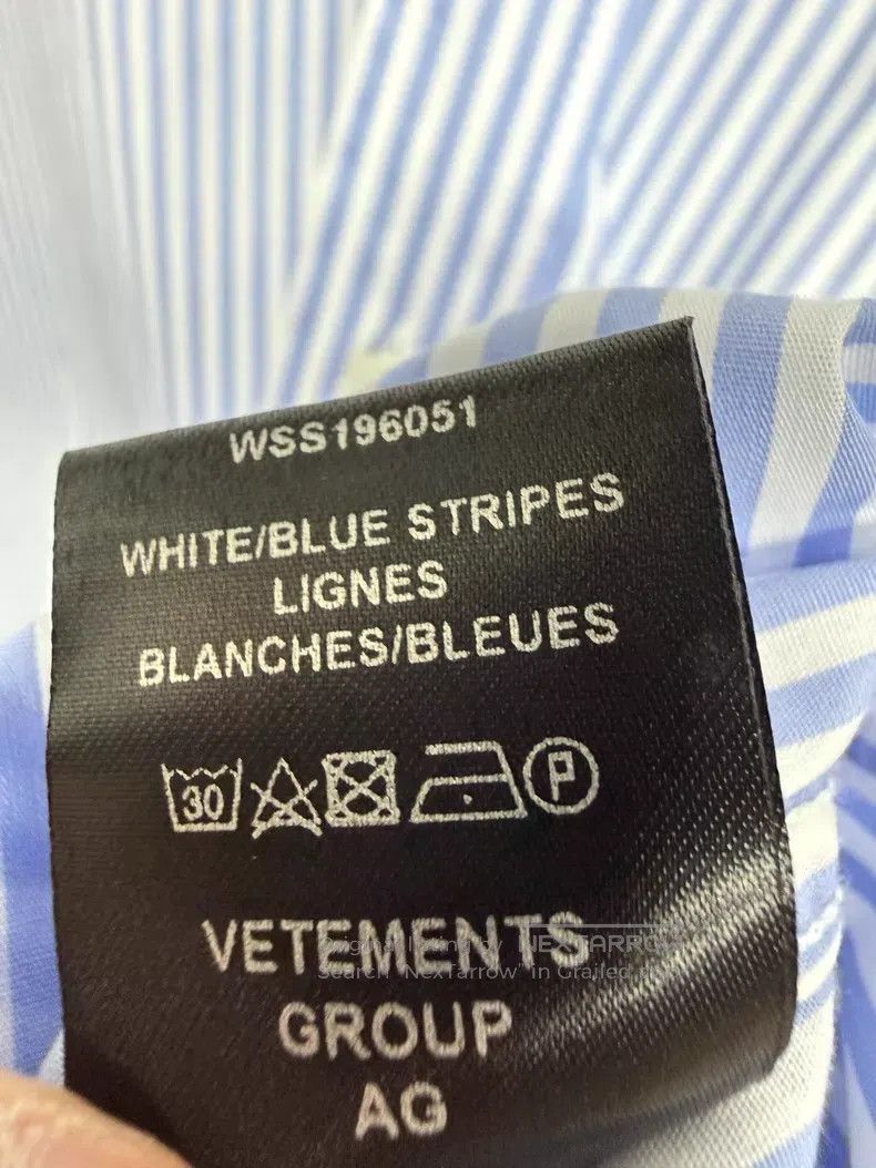 Vetements VETEMENTS shirt Size US XS / EU 42 / 0 - 6 Thumbnail