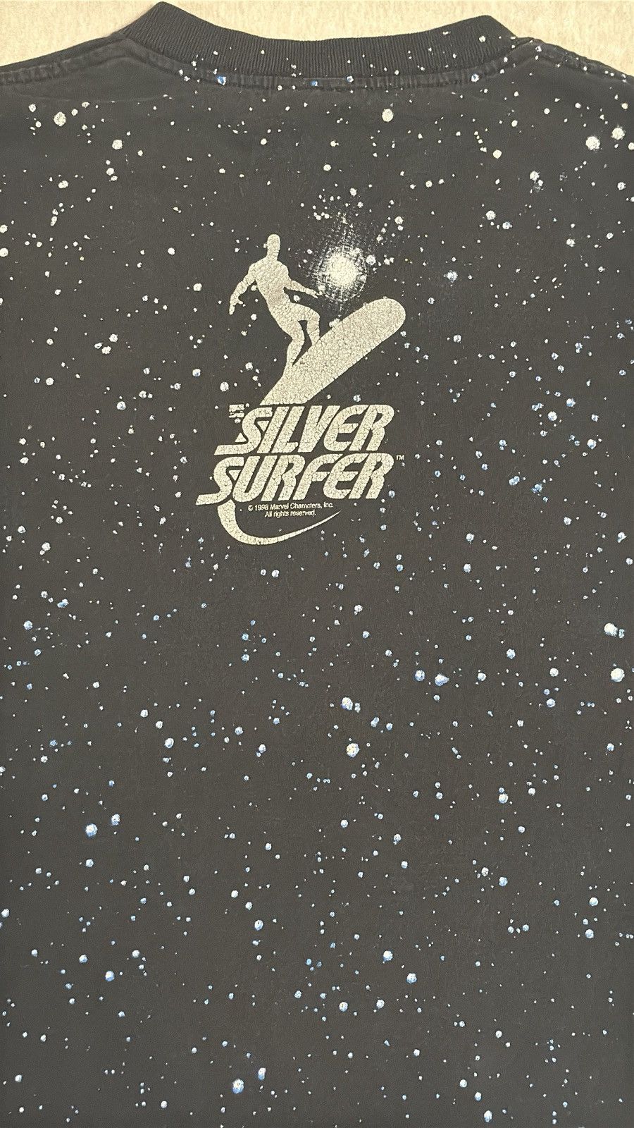 Marvel Comics Vintage 1998 Marvel Silver Surfer AOP T-shirt M Size US M / EU 48-50 / 2 - 5 Thumbnail