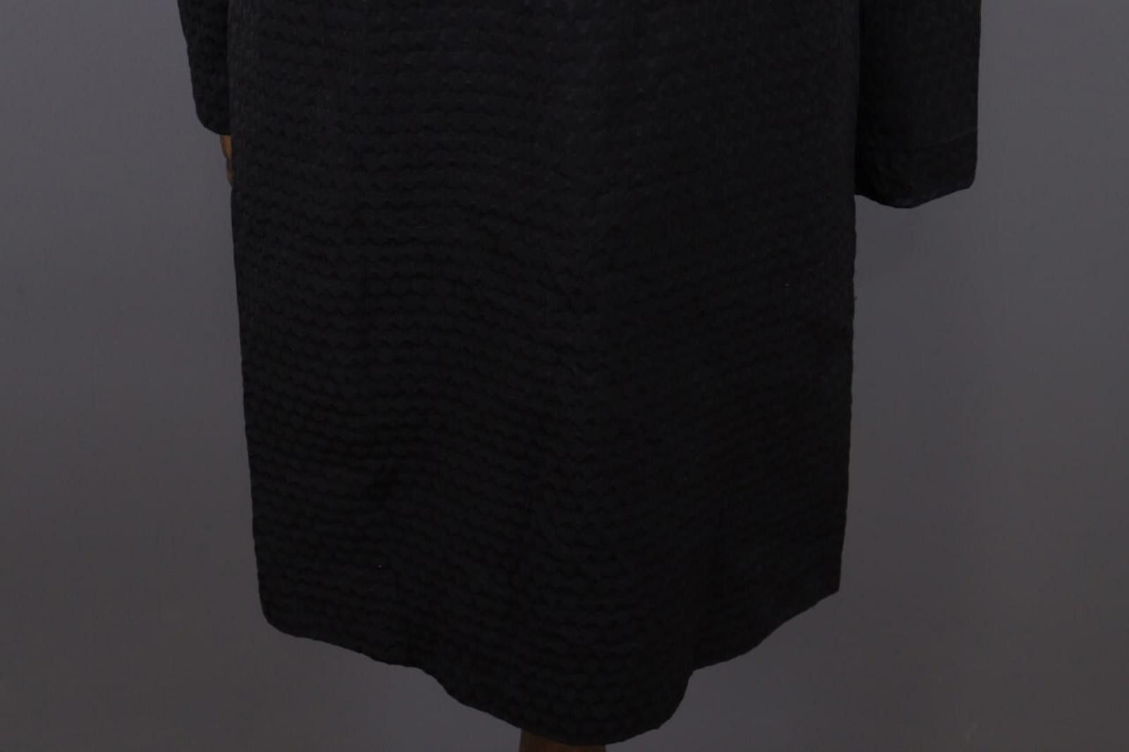Marimekko Marimekko Wautsi Black Printed A-Line Dress Size 40 Size M / US 6-8 / IT 42-44 - 3 Thumbnail
