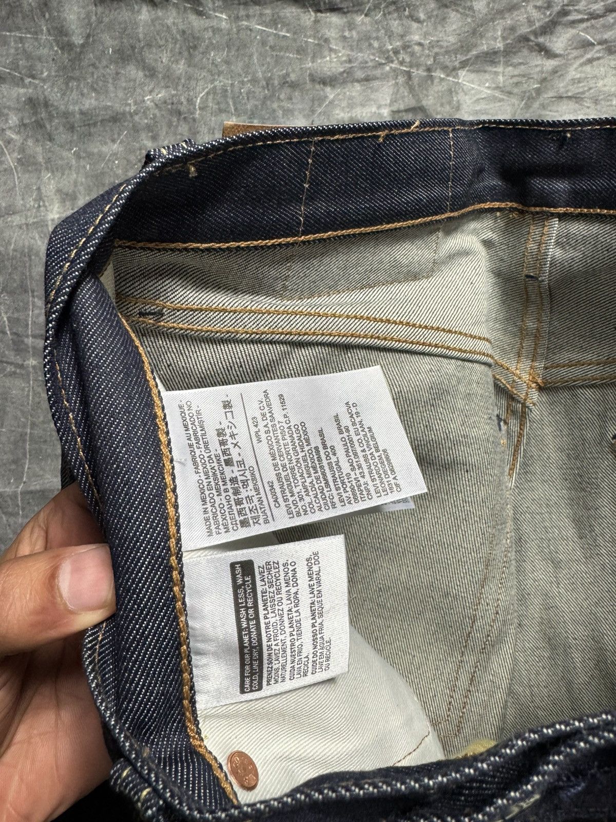 DENIM TEARS × Levi's Denim Tears Plain Jane Selvedge Jeans Size US 32 / EU 48 - 5 Thumbnail