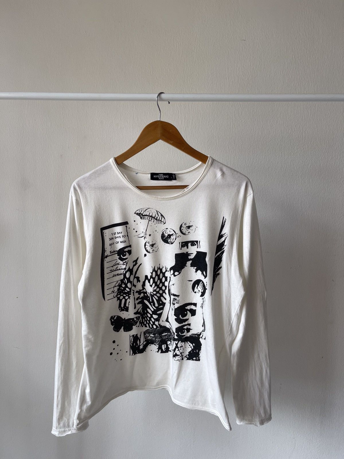 Hysteric Glamour 90s Hysteric Glamour Punk Print Long Sleeve Size US M / EU 48-50 / 2 - 1 Thumbnail