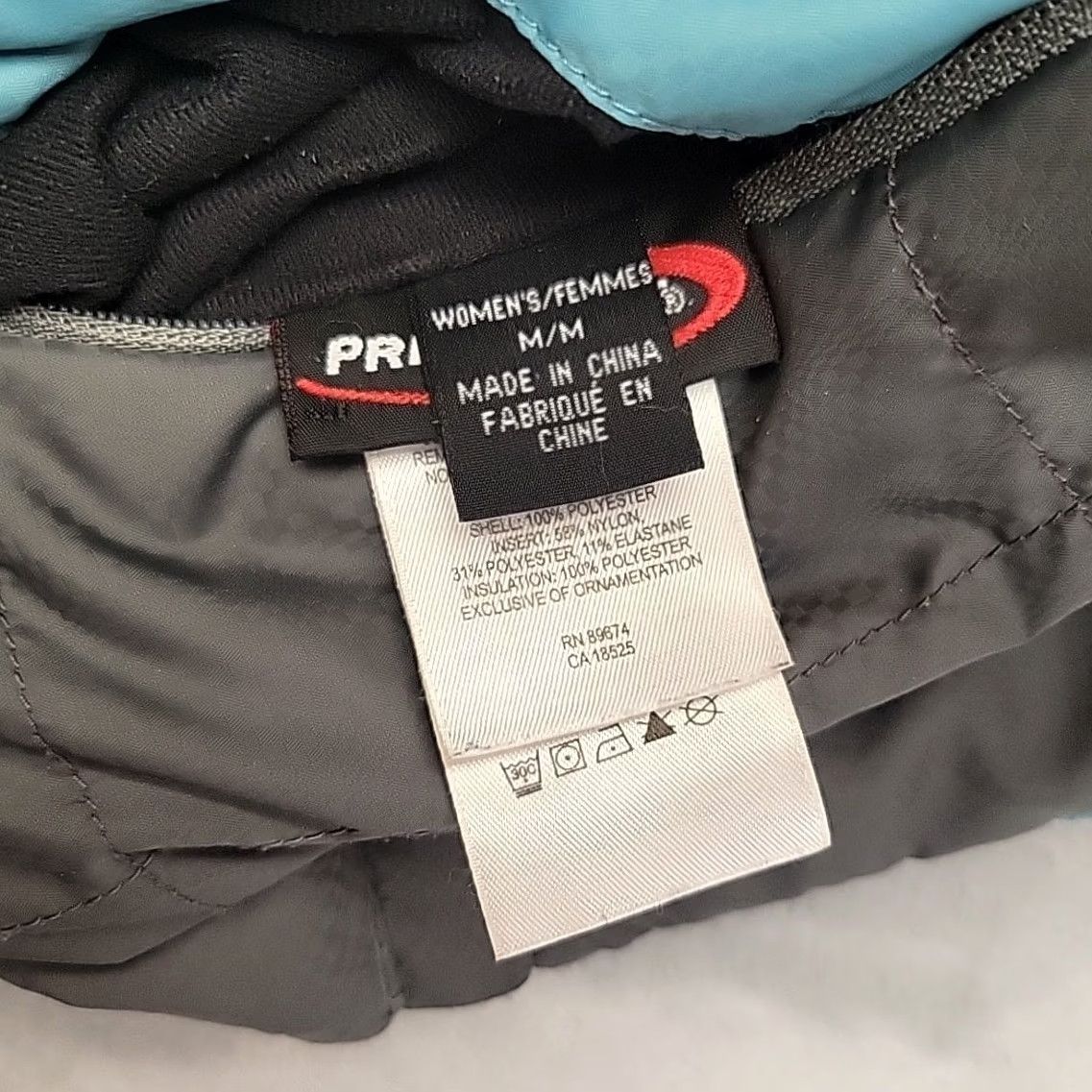 Mountain Hardwear VINTAGE Mountain Hardwear Jacket Womens M Gray Aqua Reversible Primaloft Outdoors Size M / US 6-8 / IT 42-44 - 7 Thumbnail