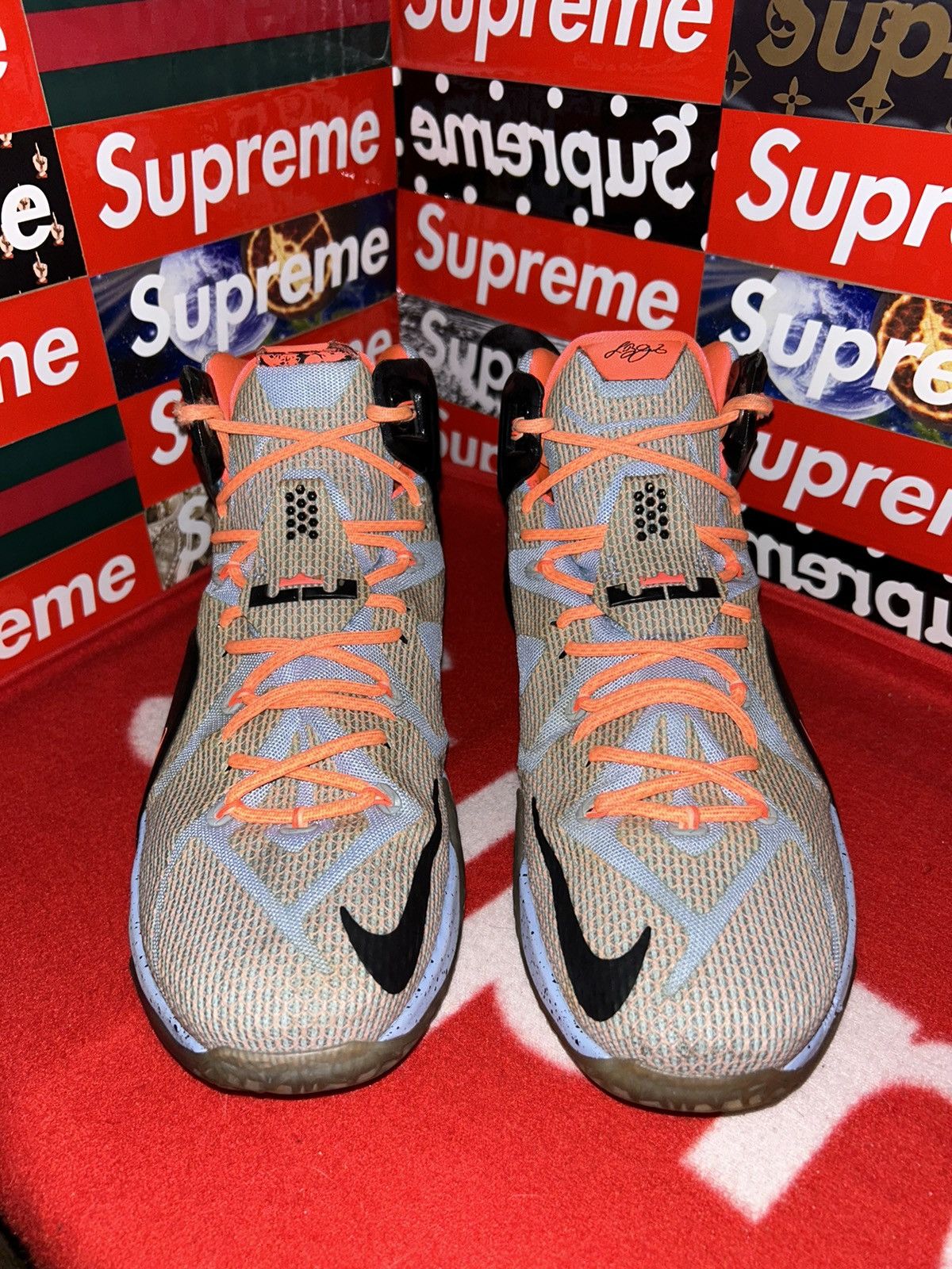 Nike Nike LeBron 12 'Easter' - 684593-488 size 12 Size US 12 / EU 45 - 2 Thumbnail