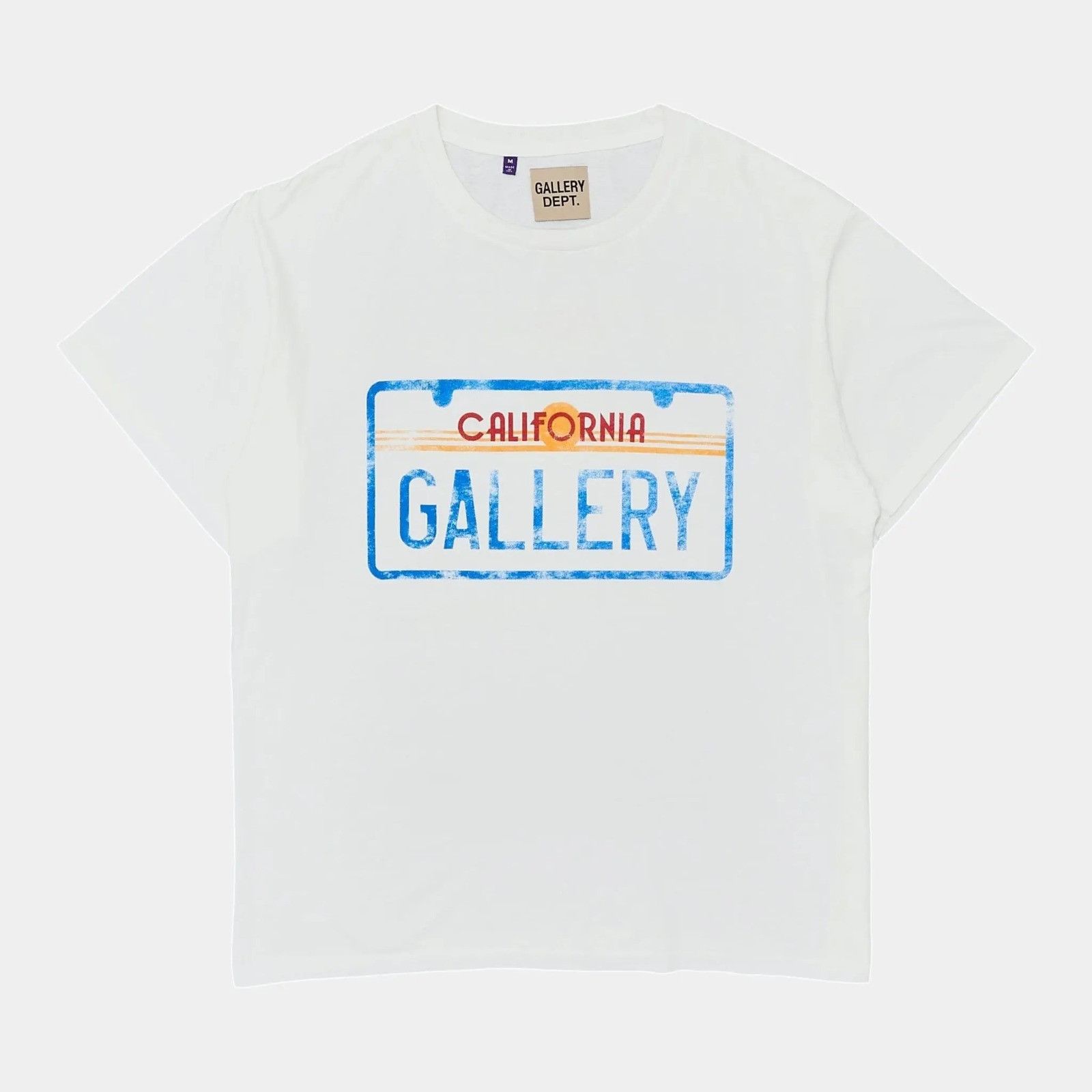 Gallery Dept. o1mle0226 License Plate T-Shirt in White Size US XXL / EU 58 / 5 - 1 Preview
