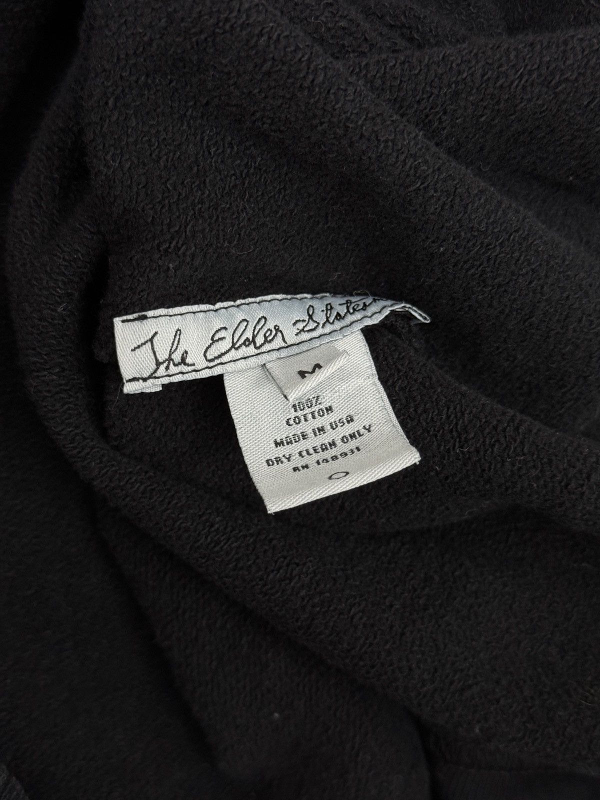 The Elder Statesman The Elder Statesman black Sweatshirt Long sleeve Size US M / EU 48-50 / 2 - 5 Thumbnail