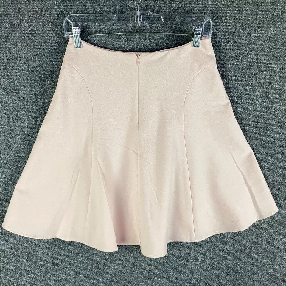 Talbots Talbots Skirt Women's 0P Petites Light Pink A-Line Polyester Size 25" / US 0 / IT 36 - 4 Thumbnail