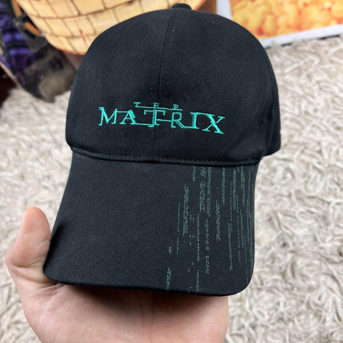 If Six Was Nine Vintage The Matrix Cap 2003 Village Roadshow Films Movie 90s Size ONE SIZE - 2 Thumbnail