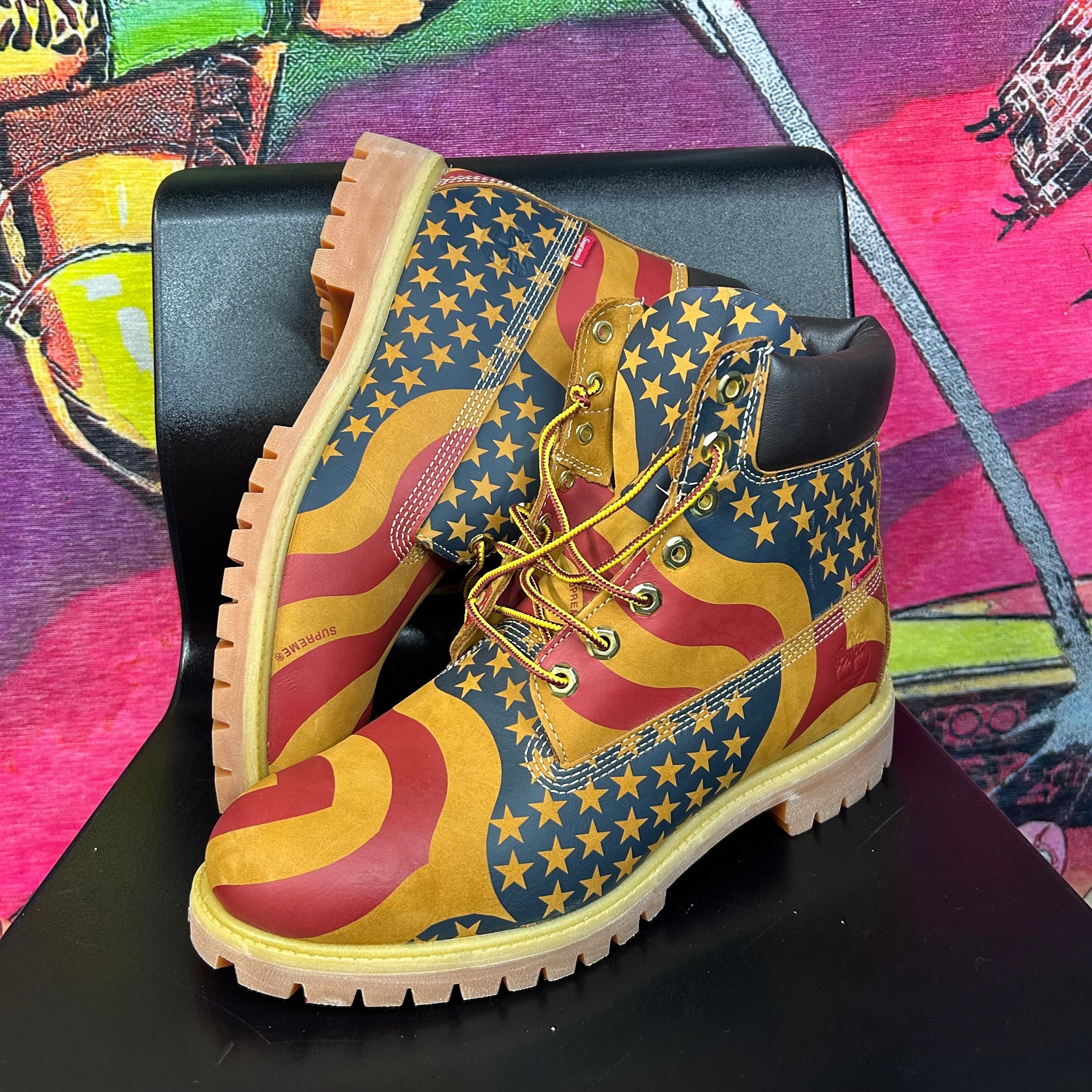 Supreme × Timberland Supreme x Timberland Stars and Stripes 6-Inch