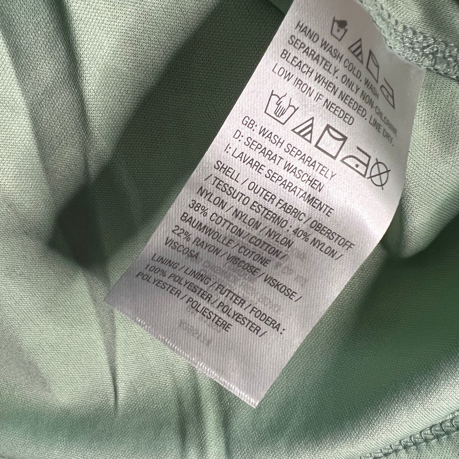 Isaac Mizrahi Isaac Mizrahi Live! Lace Swing Tank Pale Aloe Size Small Size S / US 4 / IT 40 - 7 Thumbnail