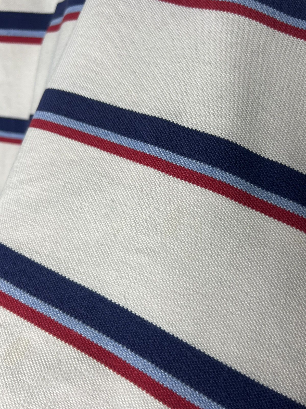 Polo Ralph Lauren × Vintage 🐎Vintage Polo Ralph Lauren Striped Polo Rugby Shirt🐎 Size US XL / EU 56 / 4 - 7 Thumbnail