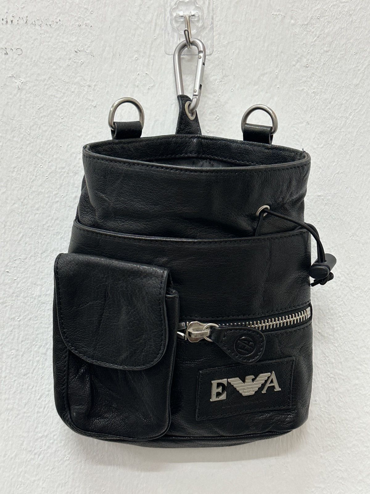 Emporio Armani 1990 Emporio Armani True Leather Side / Shoulder bag Size ONE SIZE - 21 Thumbnail