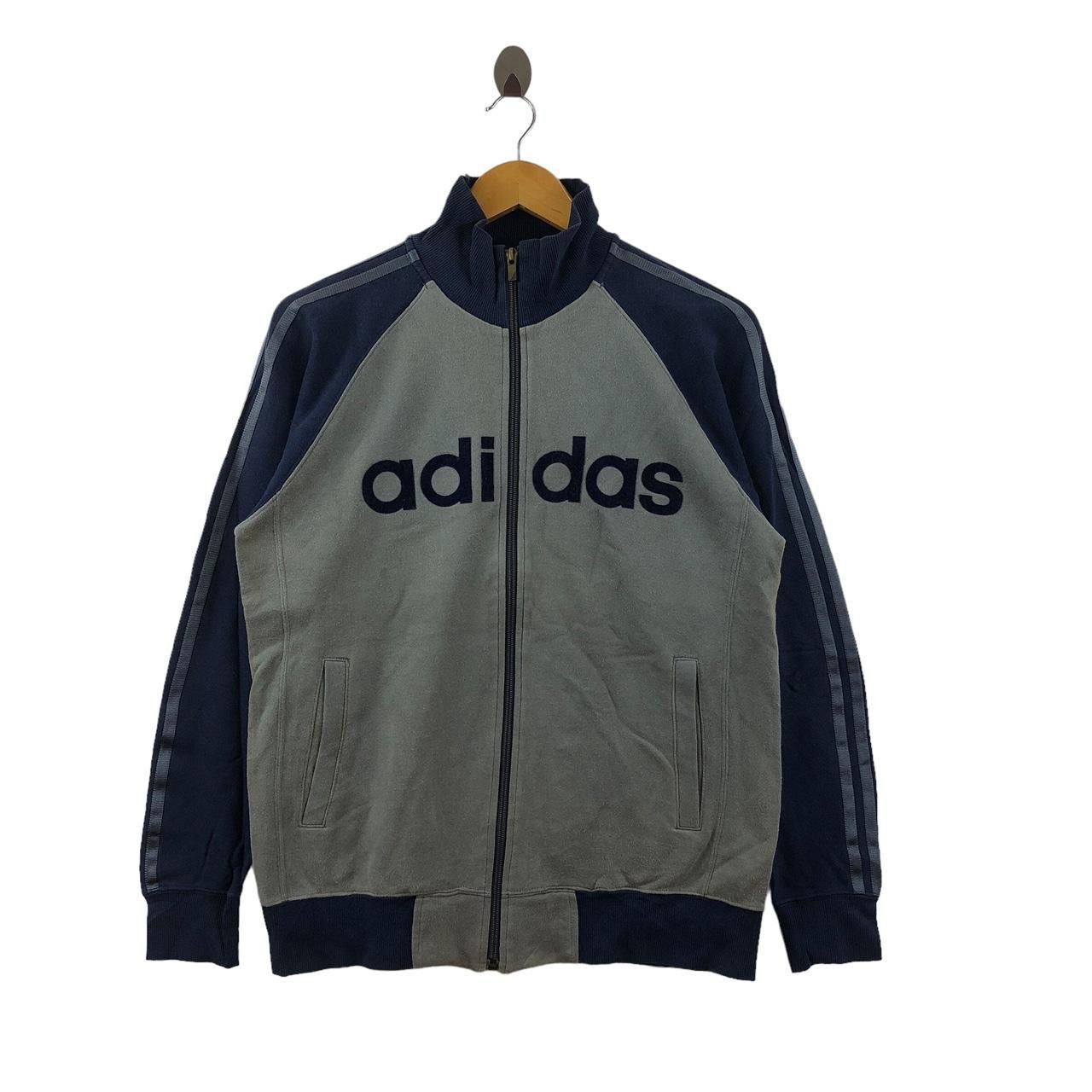 Adidas Vintage ADIDAS EQUIPMENT 3 Stripes Zipper Sweater Jacket Size US L / EU 52-54 / 3 - 1 Thumbnail