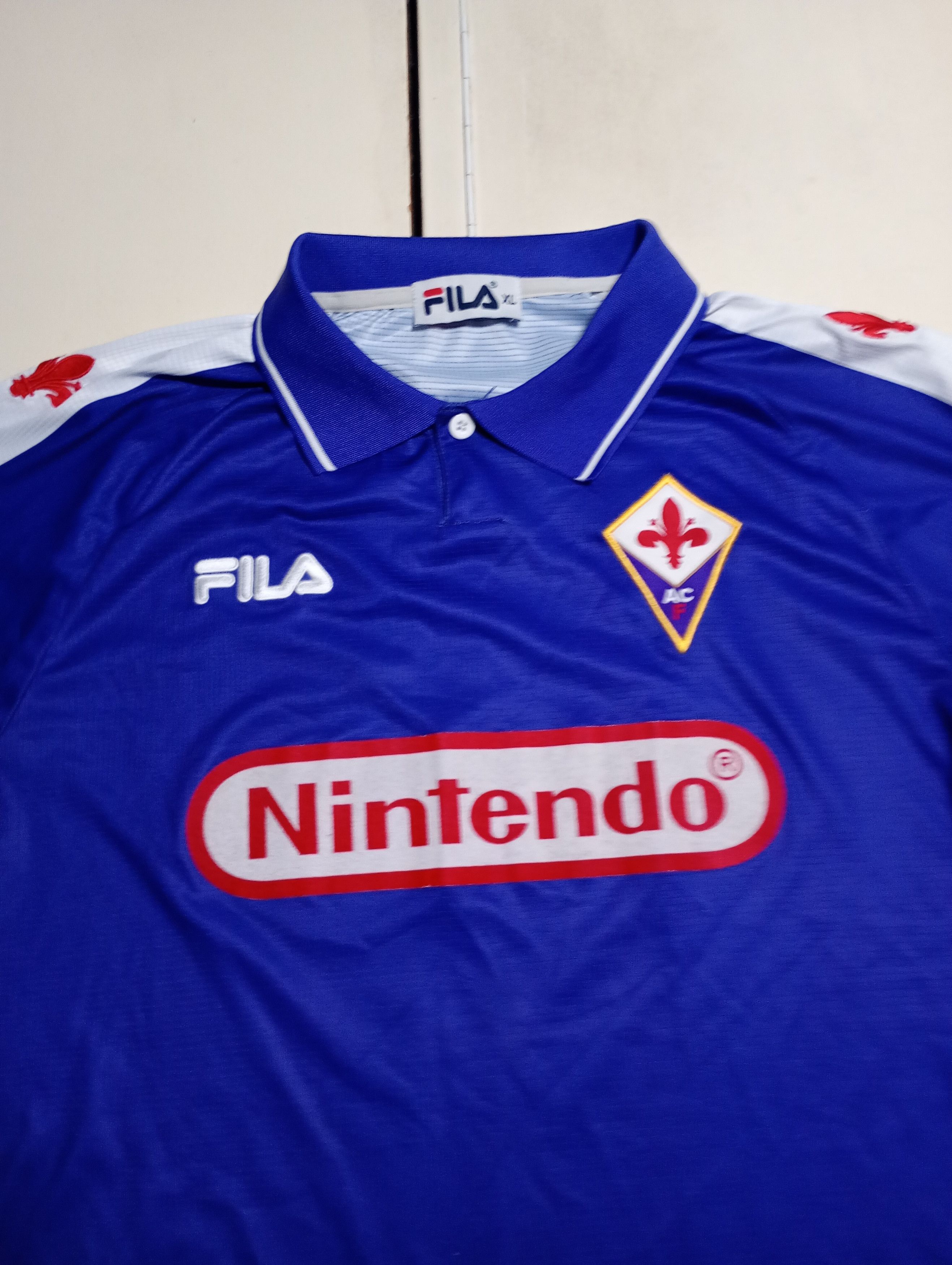Fila Fila Fiorentina AC Home Jersey 1998-1999 Size US XL / EU 56 / 4 - 6 Thumbnail