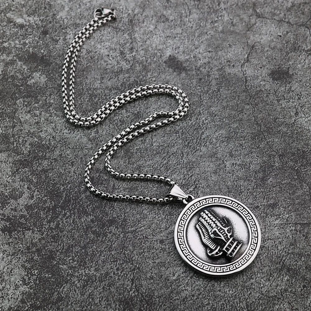 Jewelry Viking Saint Hand Round Necklace Size ONE SIZE - 5 Thumbnail