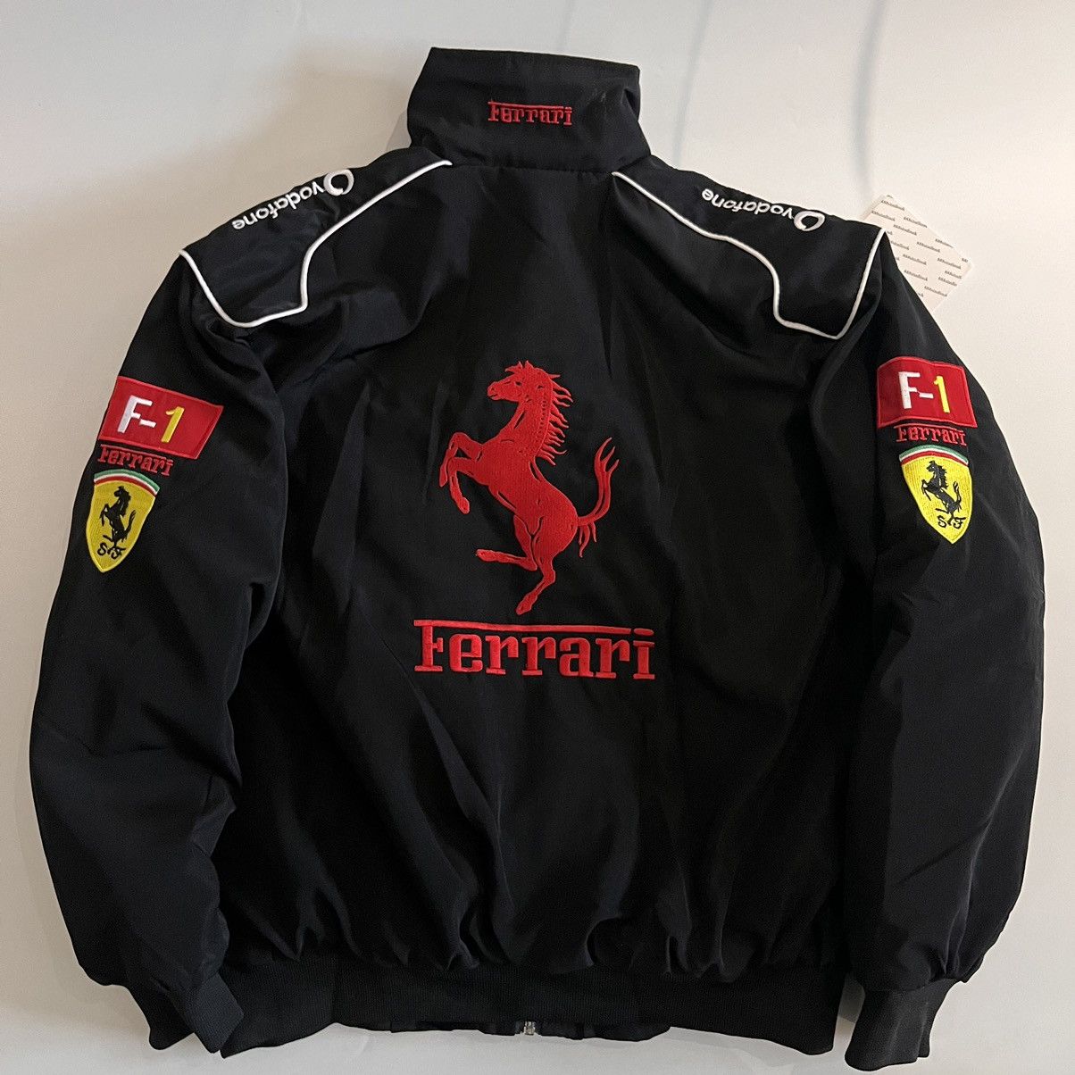 Ferrari Brand new Ferrari Embroidered Racing F1 Jacket vintage style Size US XL / EU 56 / 4 - 3 Thumbnail