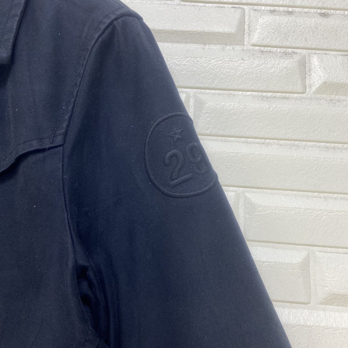Japanese Brand 291295=Homme Type P-29 Double Breasted Military Style Coat Size US S / EU 44-46 / 1 - 7 Thumbnail