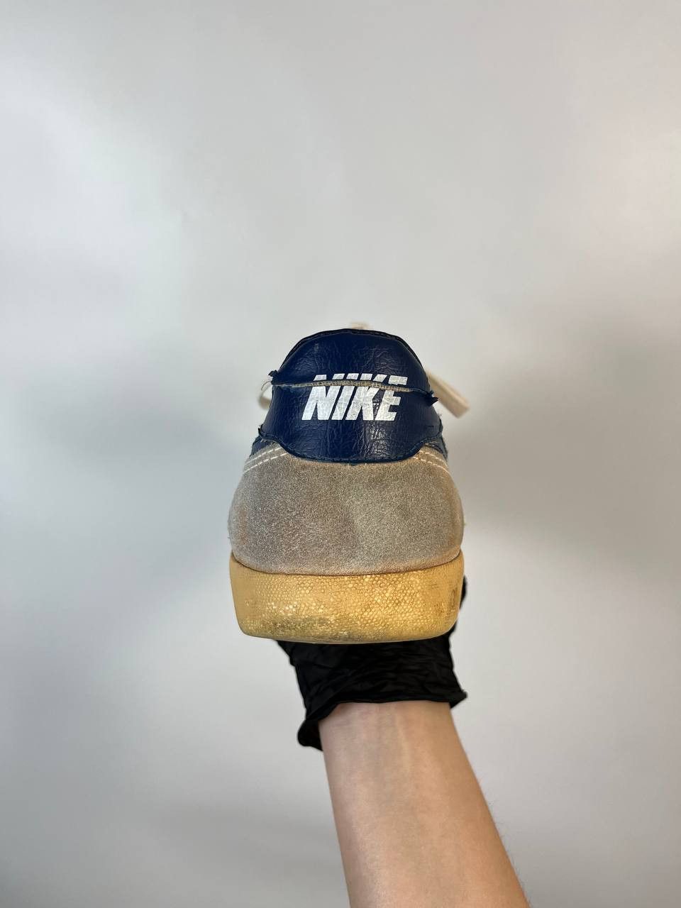 Nike NIKE VINTAGE 1980s TRAINERS SNEAKERS MESH LEATHER Sz 11 Size US 11 / EU 44 - 5 Thumbnail