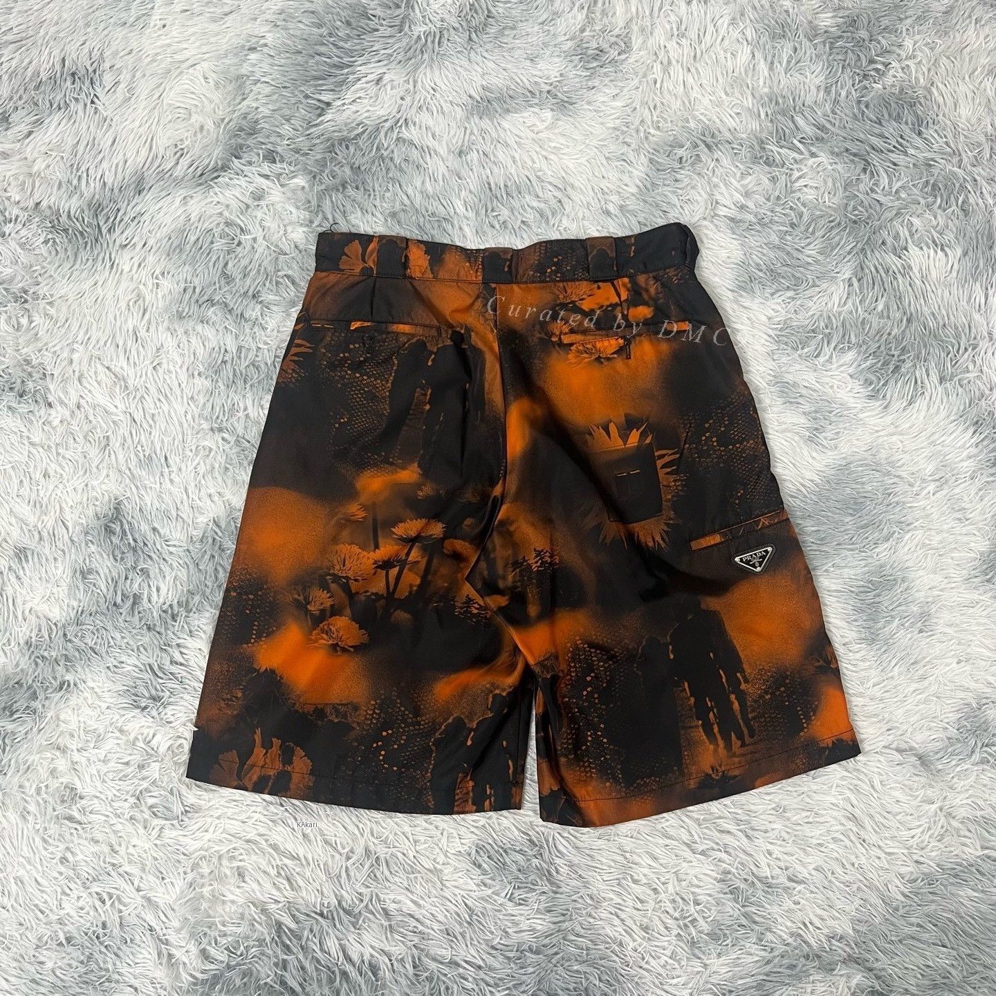 Prada Prada Triangle Logo Shorts Size US 30 / EU 46 - 2 Thumbnail