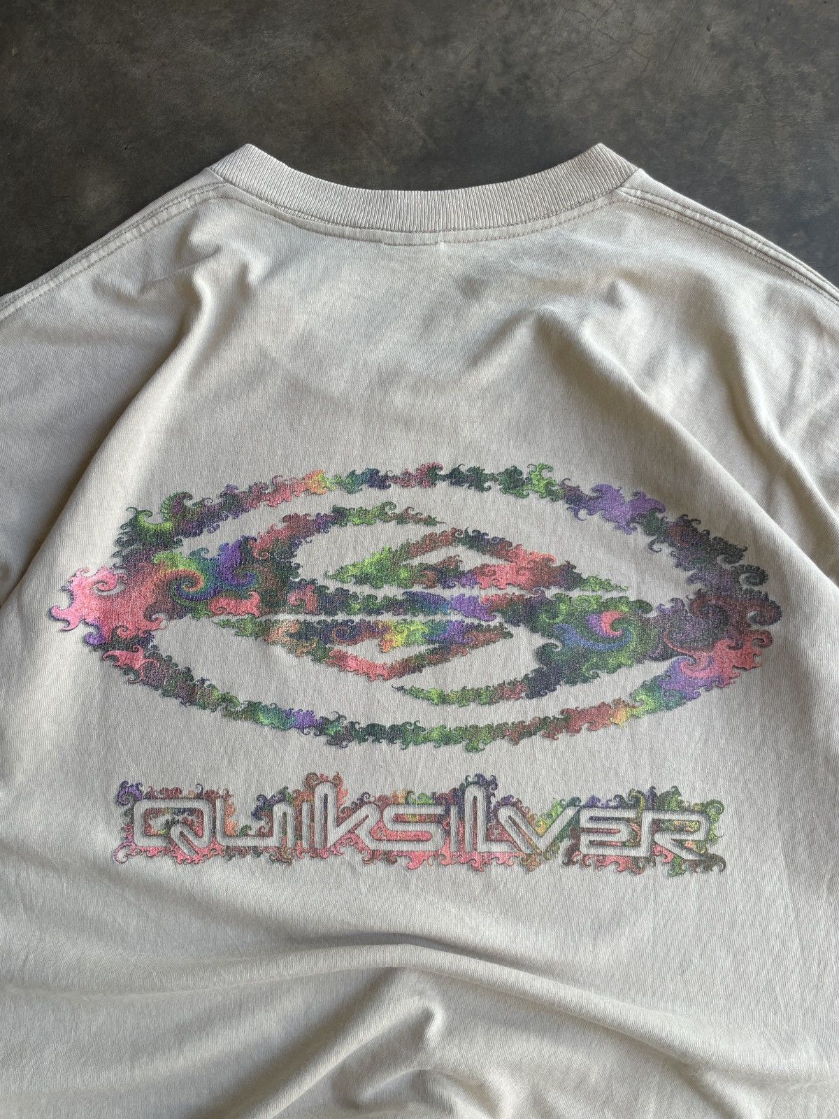 Quiksilver Vintage 90s Quiksiilver Surf Skate T Shirt L fit XL Size US L / EU 52-54 / 3 - 1 Thumbnail