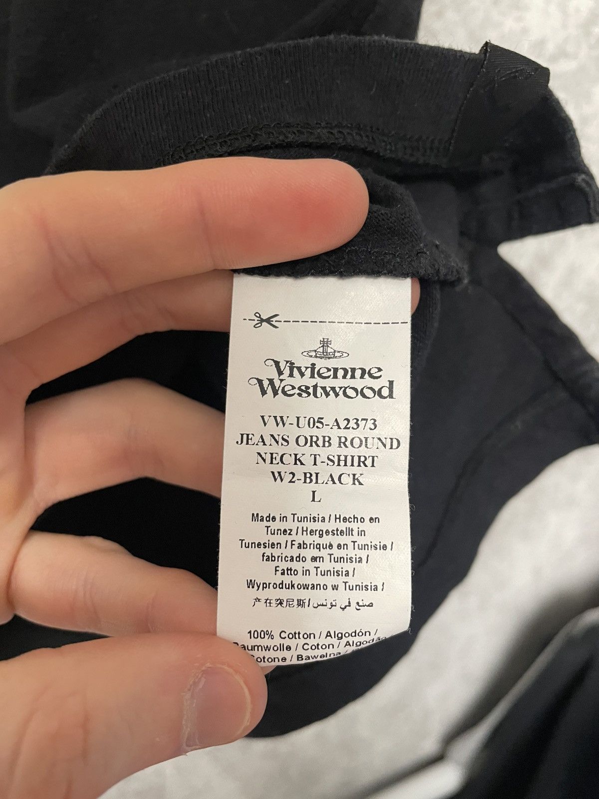 Vivienne Westwood Vivienne Westwood Anglomania T-Shirt Tee Big Logo Size US L / EU 52-54 / 3 - 12 Thumbnail