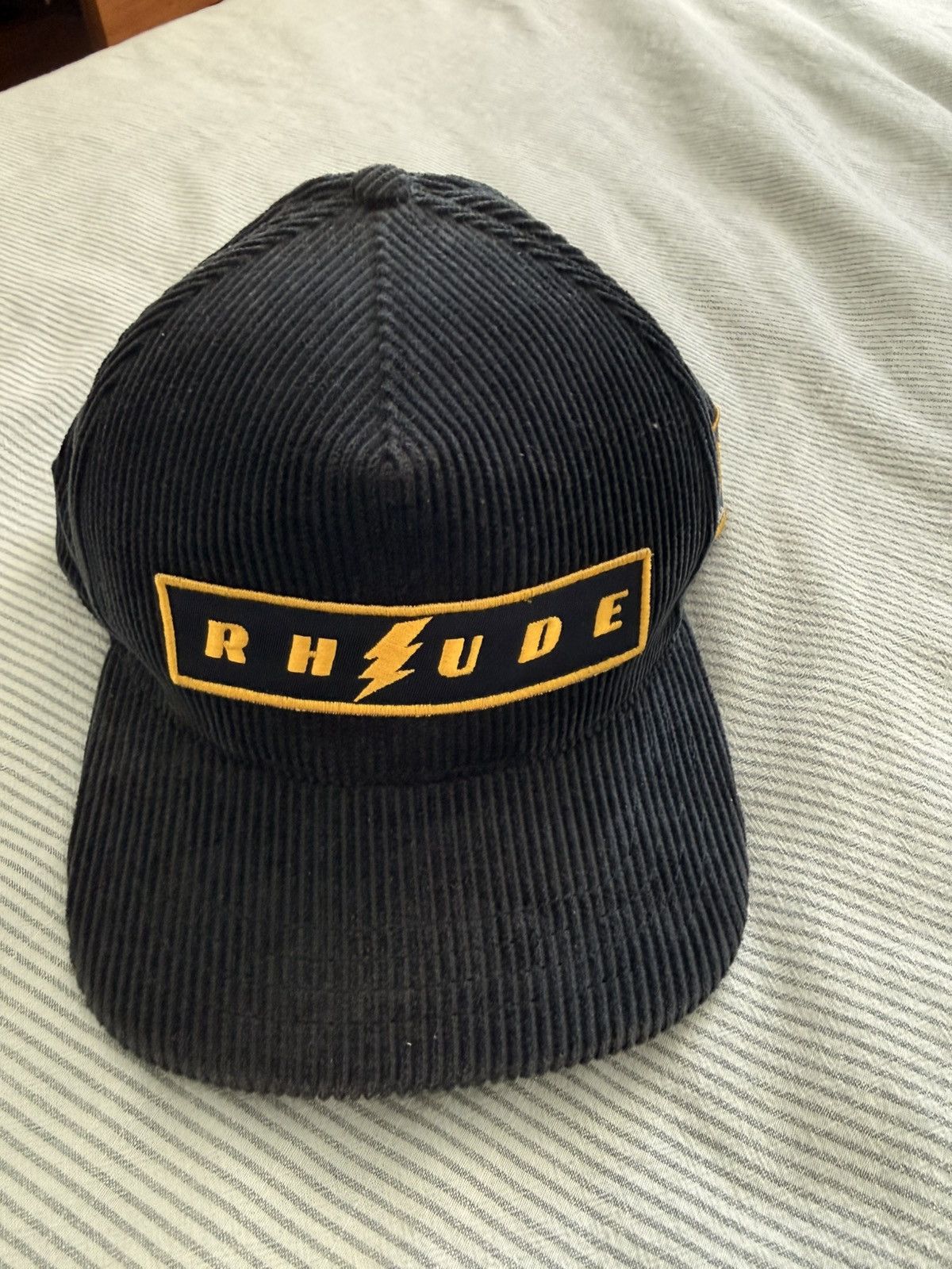 rhude chewing tobacco hat The Webster Man | New this week: @rhude caps  discover more in-store and online Striped Tobacco Trucker Hat Red