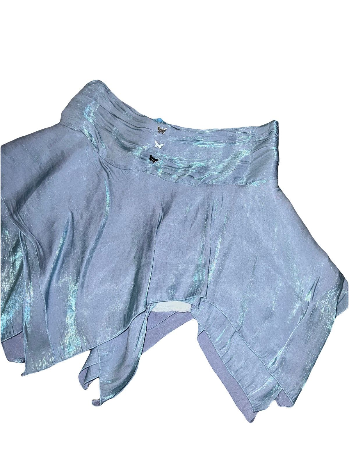 Japanese Brand Fairy asymmetric butterfly mini skirt🦋 🧚🏻‍♀️ Size 24" / US 00 / IT 34 - 3 Thumbnail