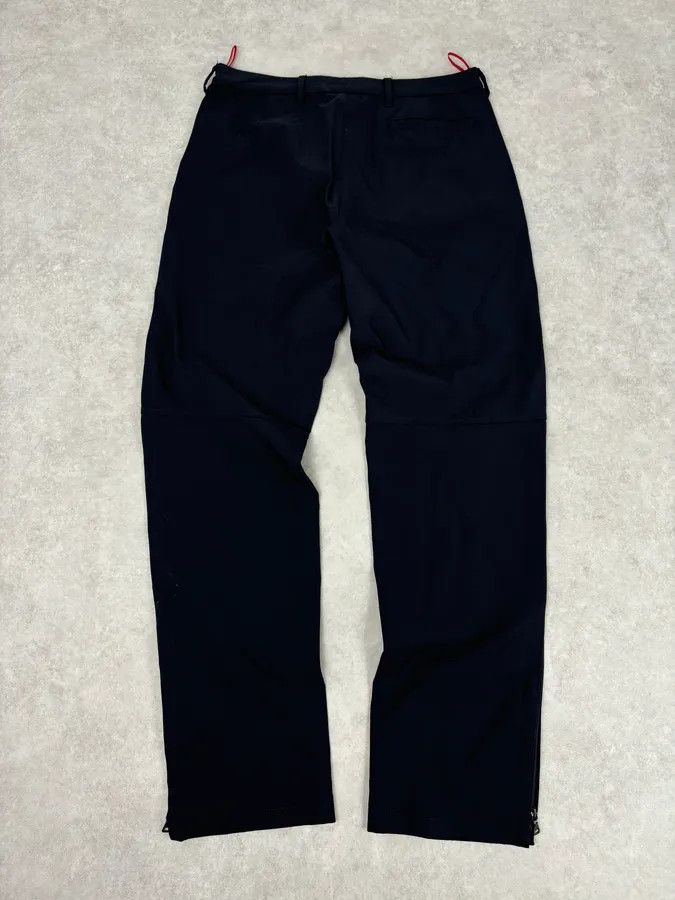 Prada 2000s Prada Navy Wool Linea Rossa Pants Size US 32 / EU 48 - 6 Thumbnail