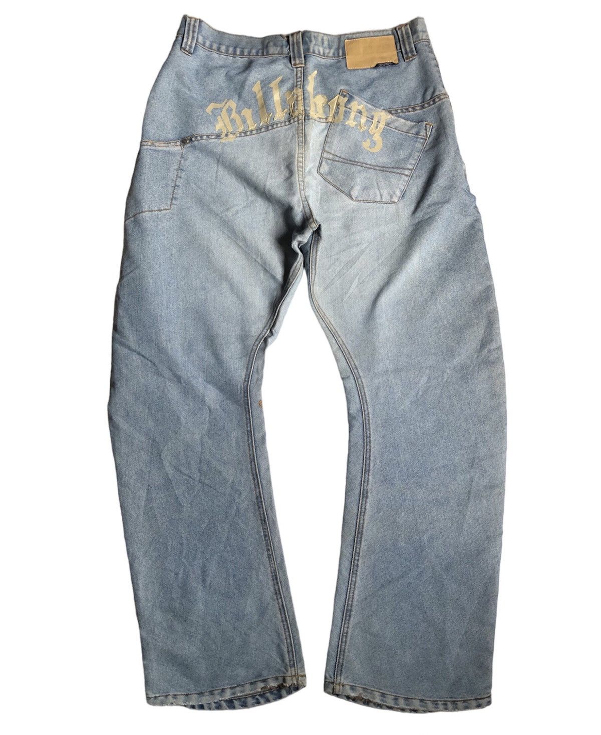 Billabong × Vintage Billabong spell out banana cut denim pants Size US 30 / EU 46 - 1 Thumbnail