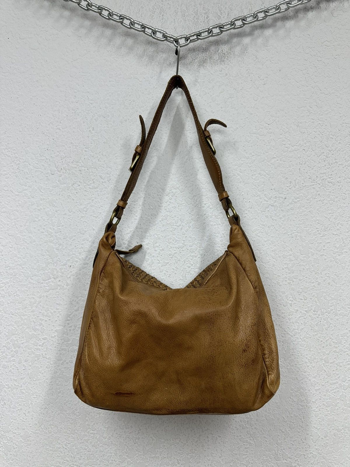14th Addiction Vintage Leather Bag Hobo Avantgarde AS 98 style western Goa Size ONE SIZE - 9 Thumbnail