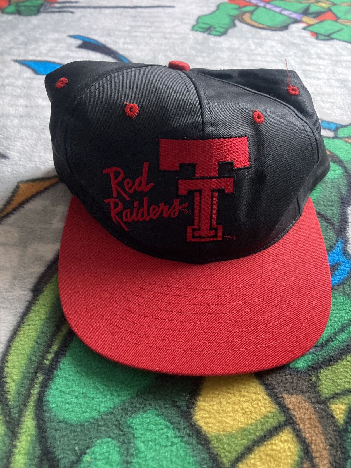 Vintage Texas Tech Red Raiders Snapback hat Size ONE SIZE - 1 Thumbnail